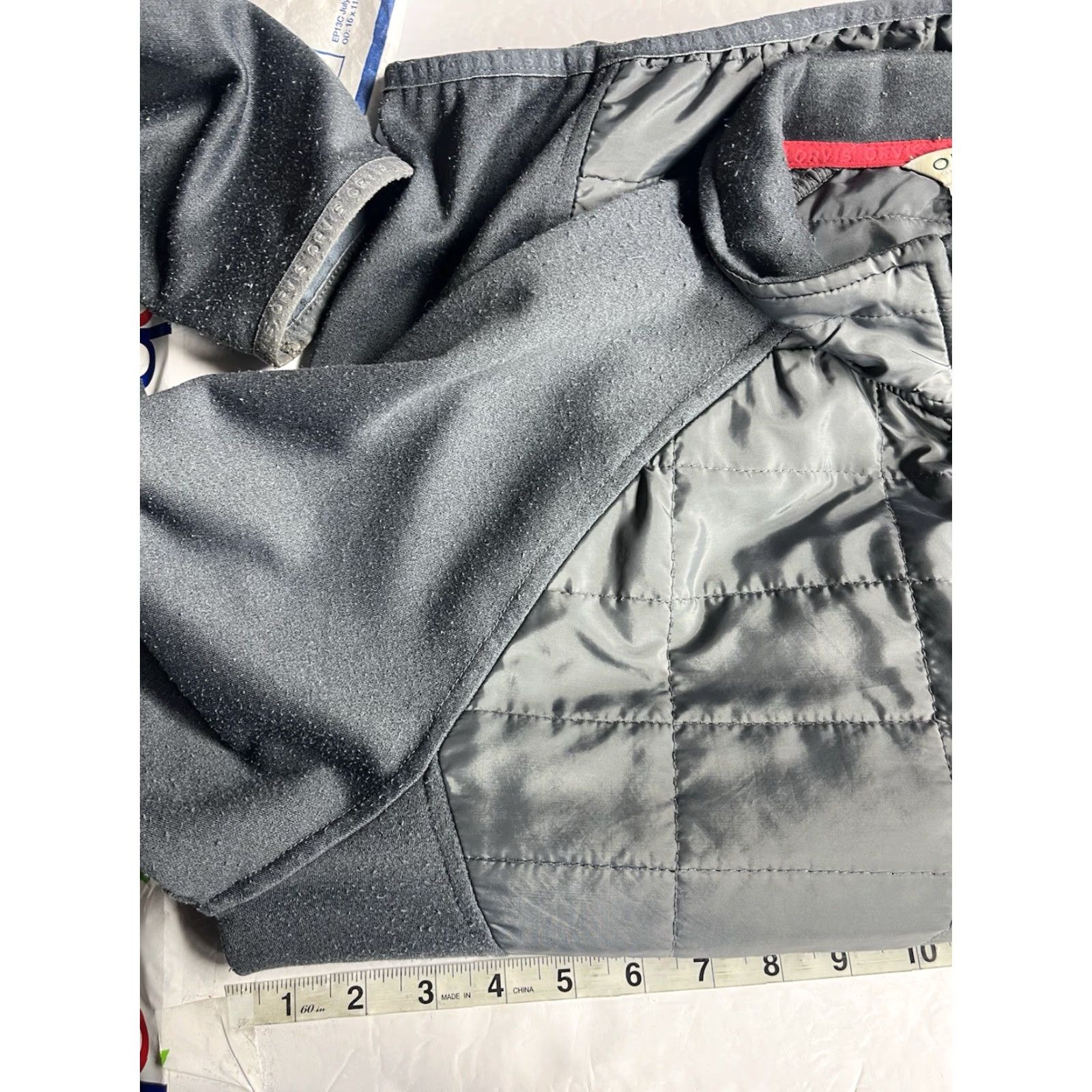 Orvis Orvis Jacket Gray Fleece Puffer Full Zip Pockets Outdoor Men's Large Size US L / EU 52-54 / 3 - 3 Thumbnail