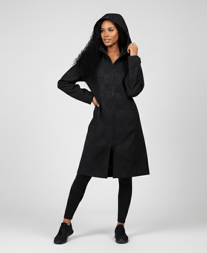 Lululemon Lululemon Long Softshell Jacket Black Women's Size 4 Size S / US 4 / IT 40 - 1 Thumbnail