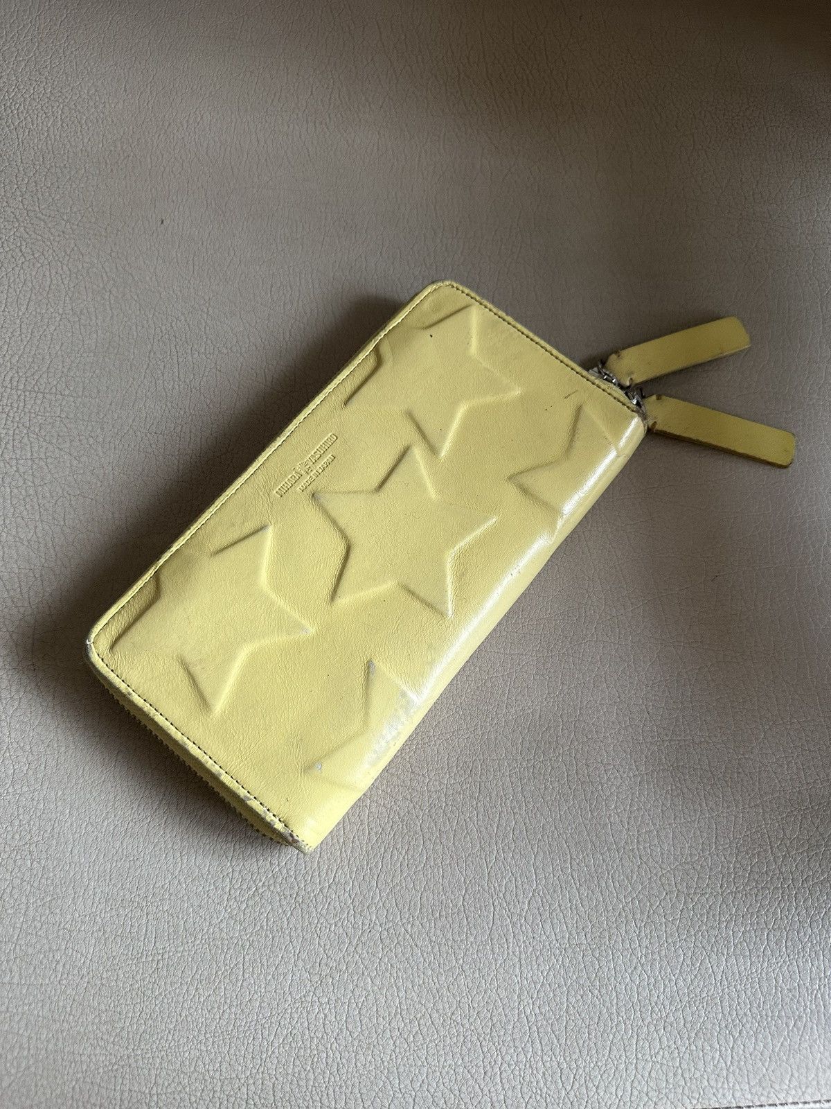 Maison MIHARA YASUHIRO Miharayasuhiro Star Embossed Leather Wallet Size ONE SIZE - 1 Thumbnail