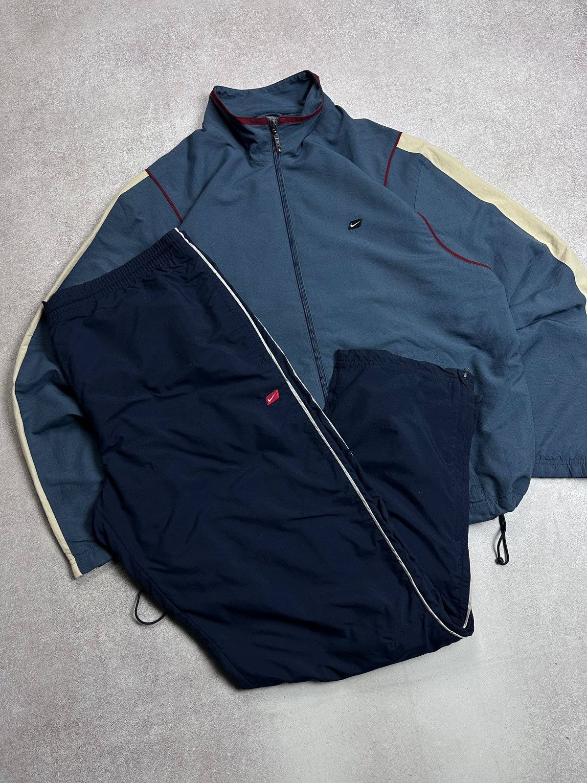 Nike × Skepta Vintage Nike TN Skepta Style Retro Baggy Tracksuit Y2K L Size US L / EU 52-54 / 3 - 2 Thumbnail