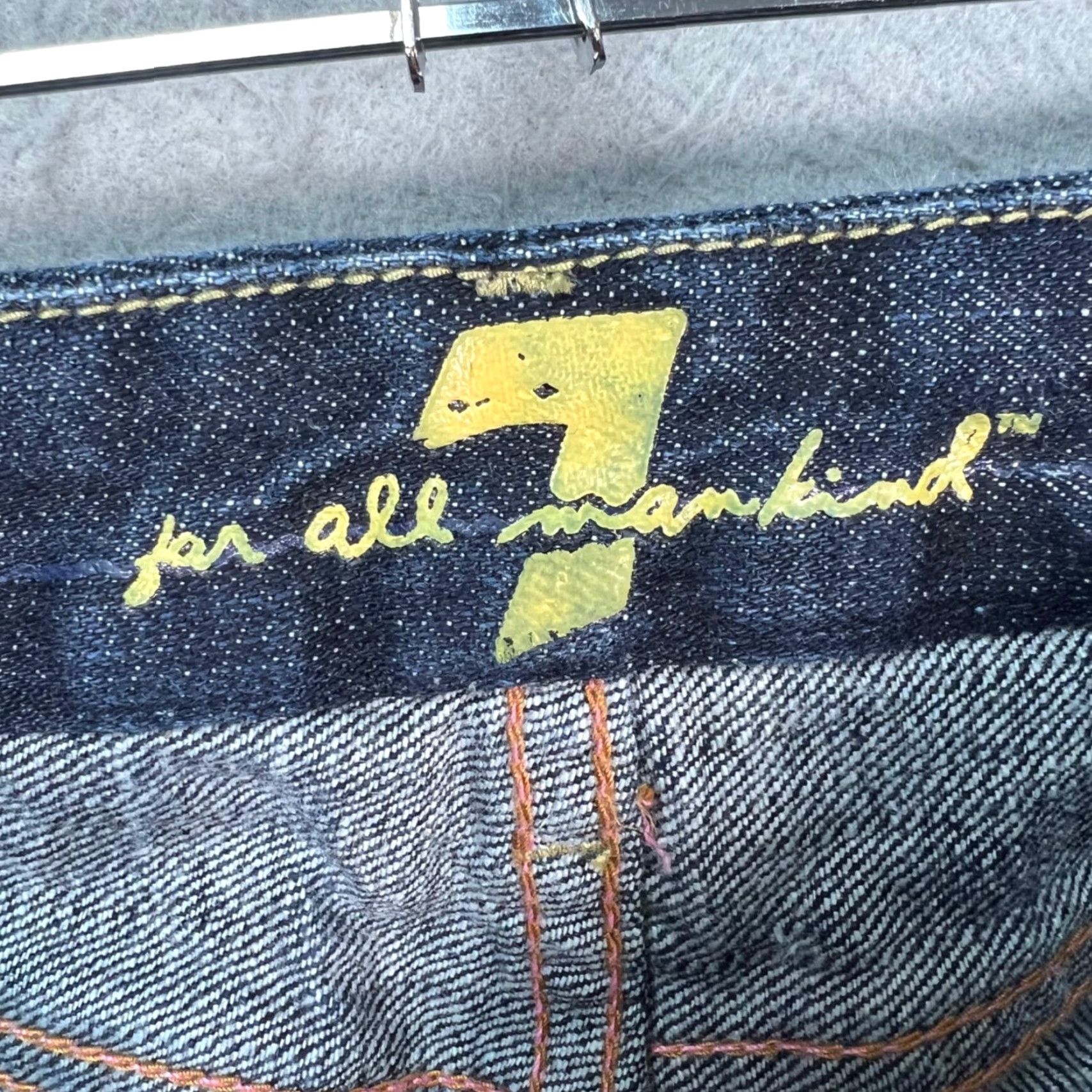 7 For All Mankind 7 For All Mankind Womens Jeans Bootcut 26 Medium Wash Denim USA Size 26" / US 2 / IT 38 - 3 Thumbnail