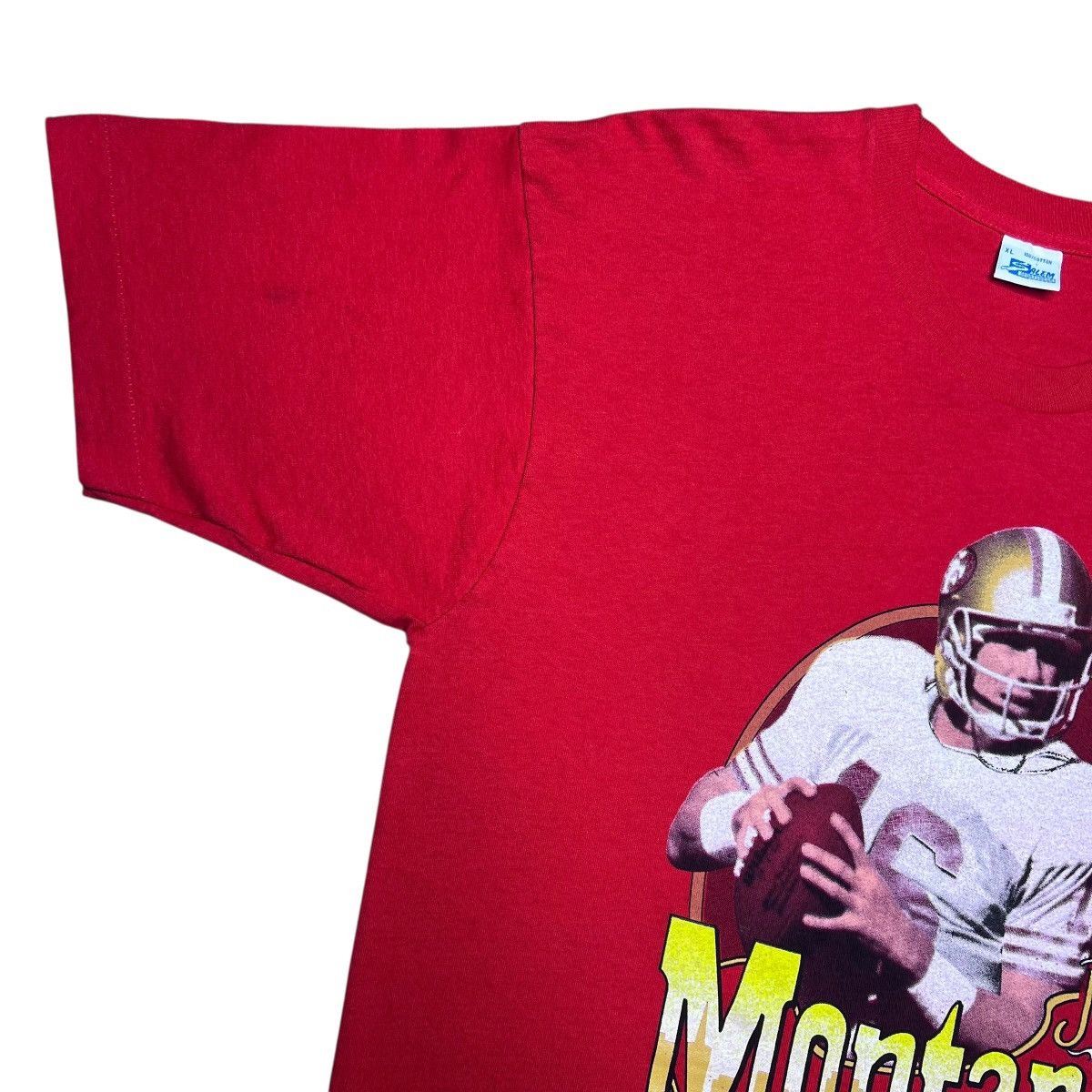 Salem Sportswear 90’ NFL San Francisco 49ers Joe Montana Salem Sportswear Tee Size US XL / EU 56 / 4 - 8 Thumbnail