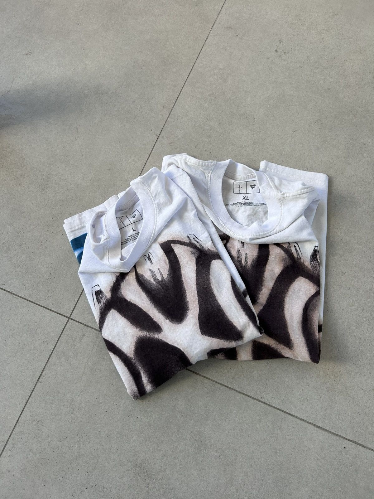 Travis Scott Travis Scott Fanatics Game Exclusive New Yor City White Tee Size US L / EU 52-54 / 3 - 7 Thumbnail