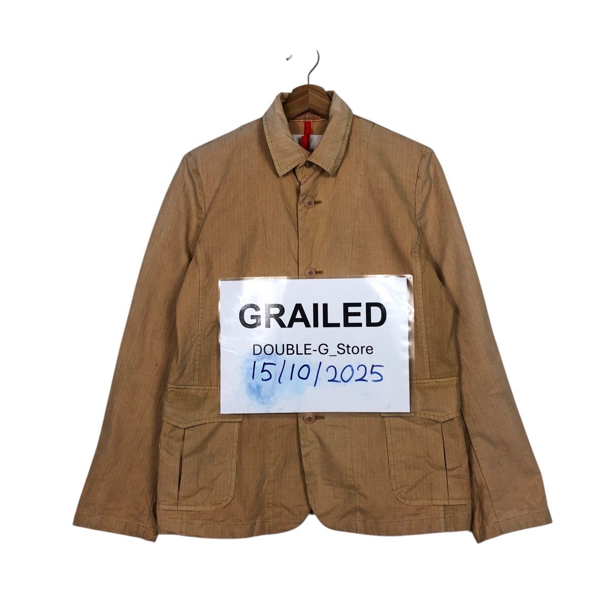 Issey Miyake 📌Vintage Chore Work Biker Jacket Sunaokuwahara Issey Miyake Size US M / EU 48-50 / 2 - 1 Thumbnail