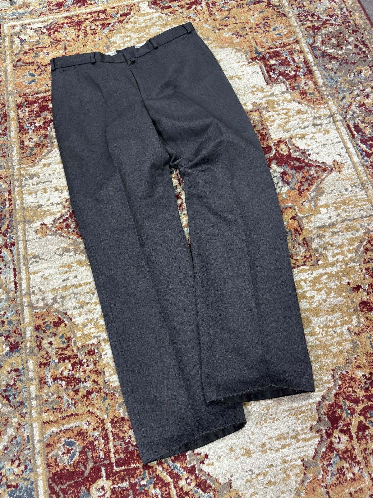 Vintage 1980s Wool Suit Pants Baggy Trousers Blend Balenciaga Rick Size US 30 / EU 46 - 1 Thumbnail