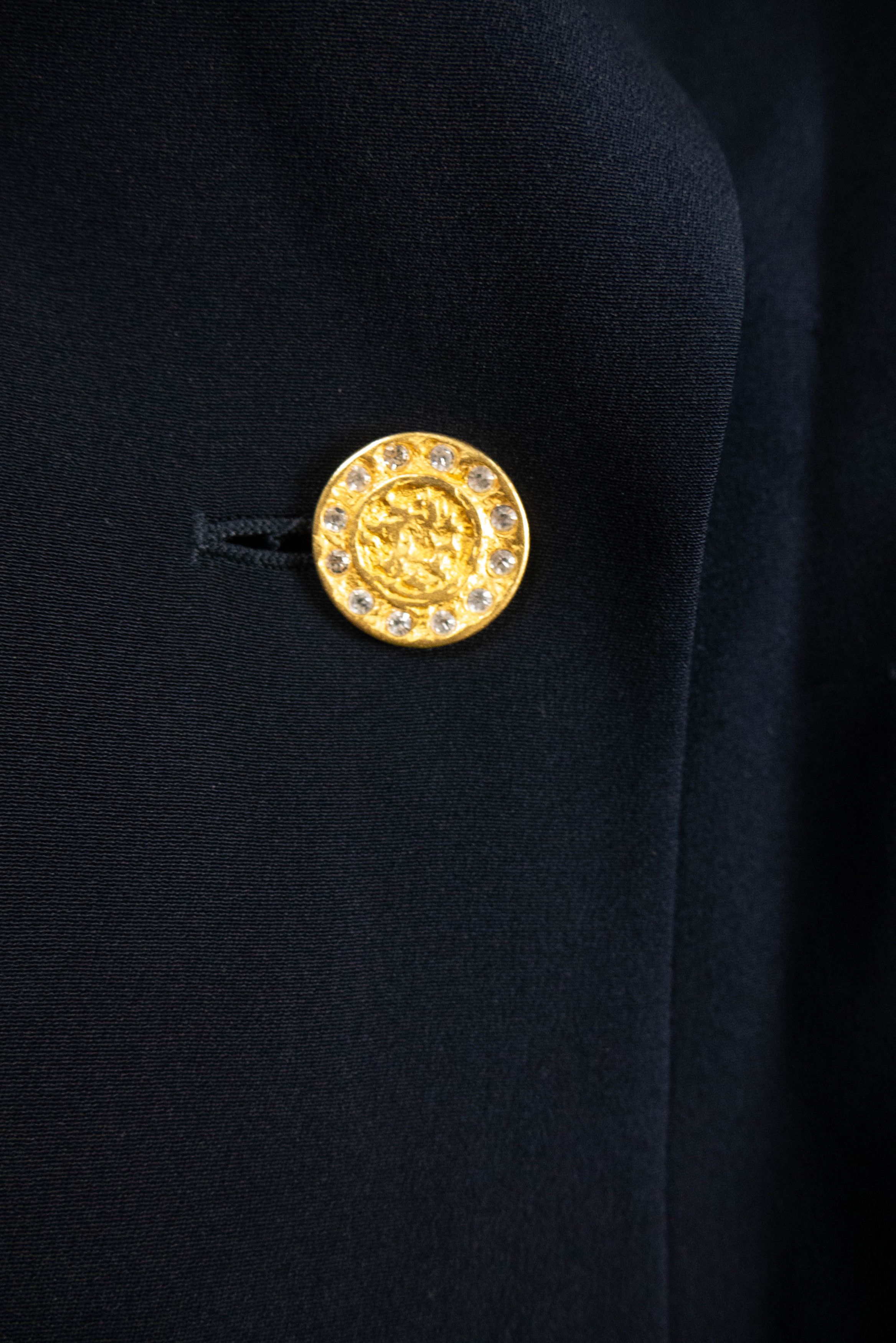 Escada × Vintage Escada Couture vintage silk blazer elegant old money Size XS / US 0-2 / IT 36-38 - 5 Thumbnail