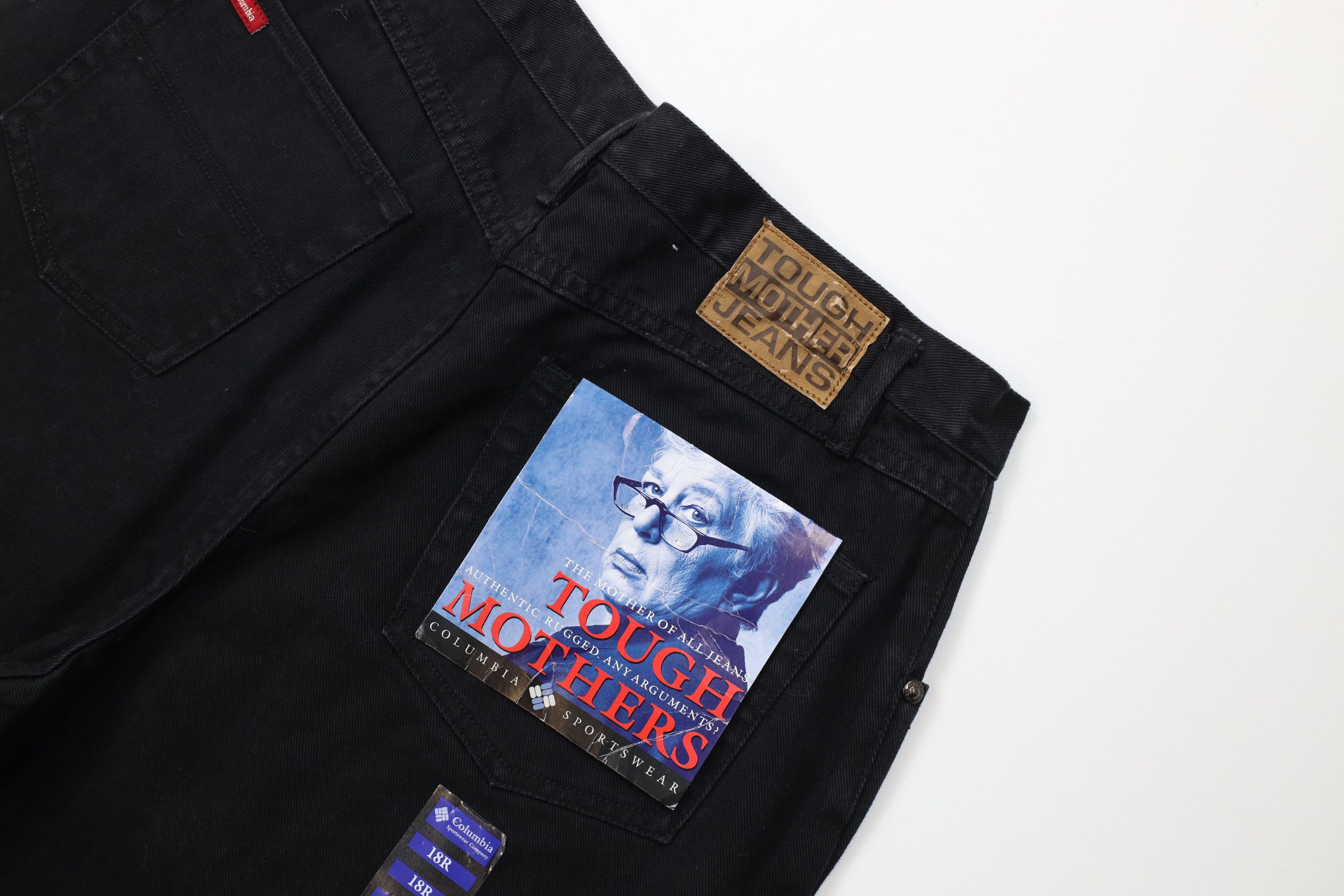 Columbia Deadstock Vintage 90s Columbia Tapered Leg Jeans Black Size 40" / US 18 - 11 Thumbnail