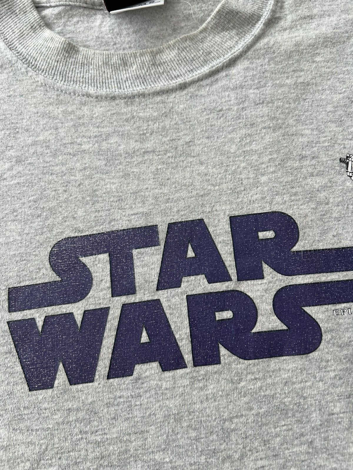 Vintage Vintage 90s Star Wars Episode 1 Battle Droid Movie T-shirt Size US L / EU 52-54 / 3 - 4 Thumbnail
