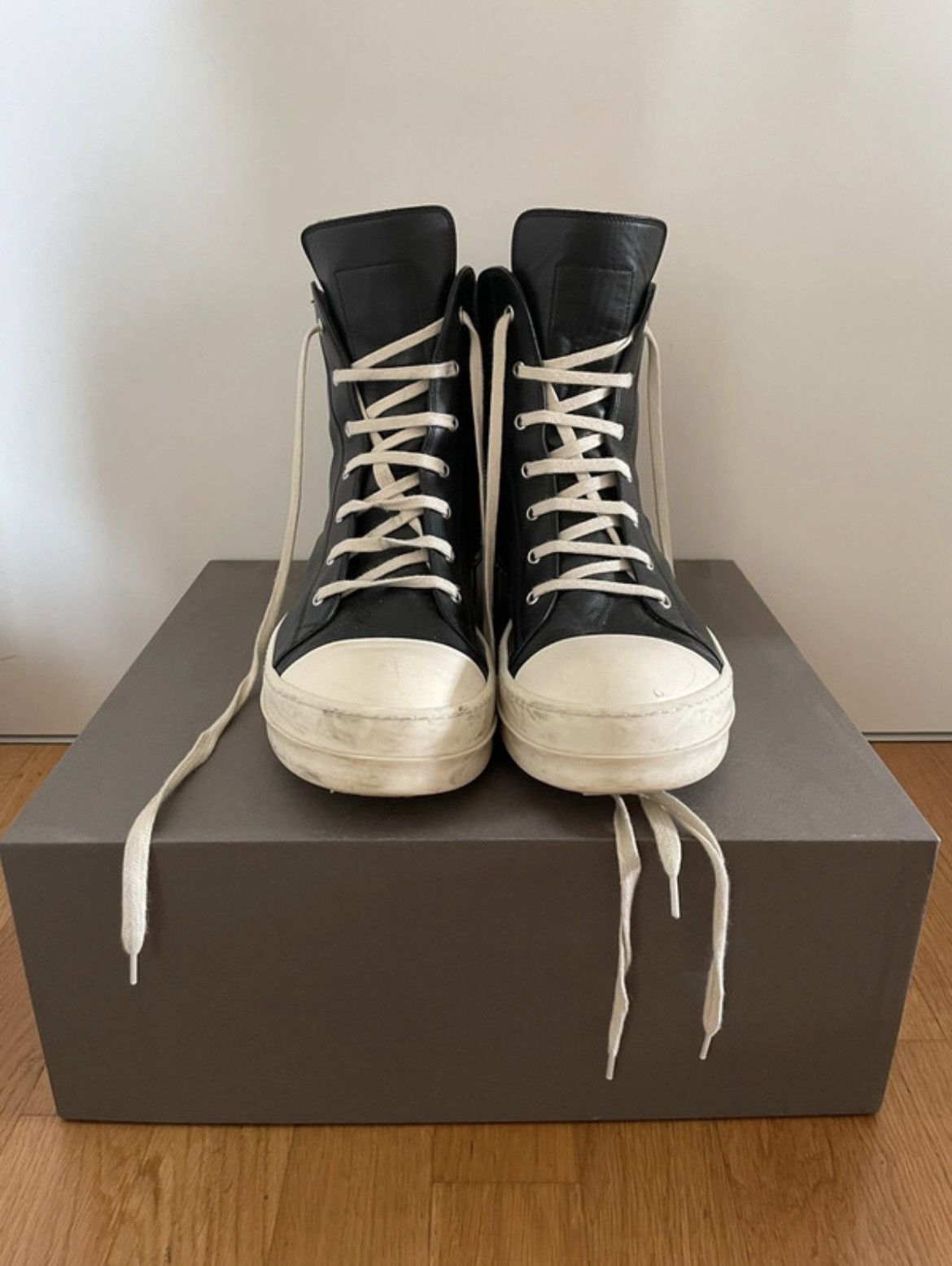 Rick Owens Rick Owens Ramones Mainline Size US 12 / EU 45 - 2 Thumbnail