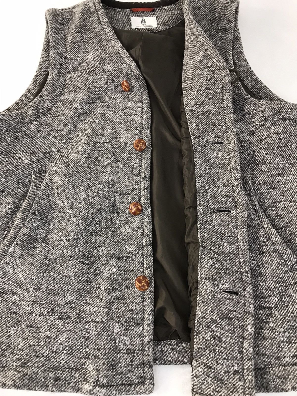 Hush Puppies Vintage Vest Hush Puppies Wooden Button Up Style Size US M / EU 48-50 / 2 - 6 Thumbnail