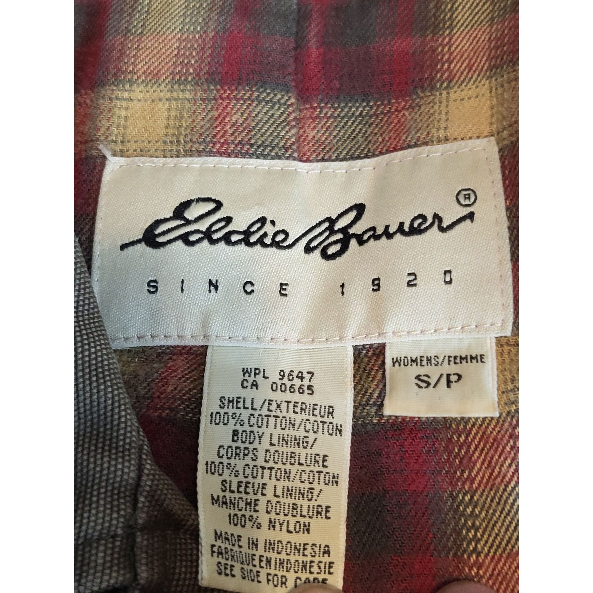 Eddie Bauer Eddie Bauer Women’s Zip Button Chore Style Jacket Sz S Size S / US 4 / IT 40 - 9 Thumbnail