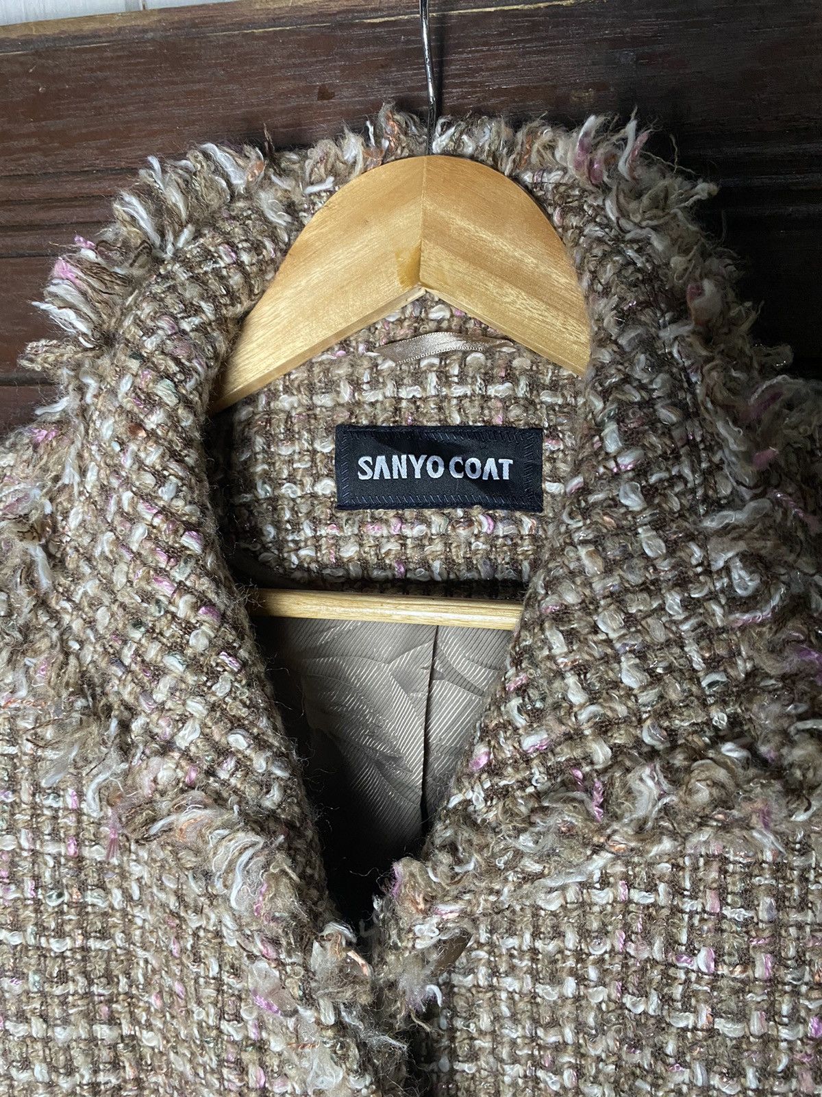 Japanese Brand Sanyo Coat Minx Fur button Jacket Size M / US 6-8 / IT 42-44 - 11 Thumbnail