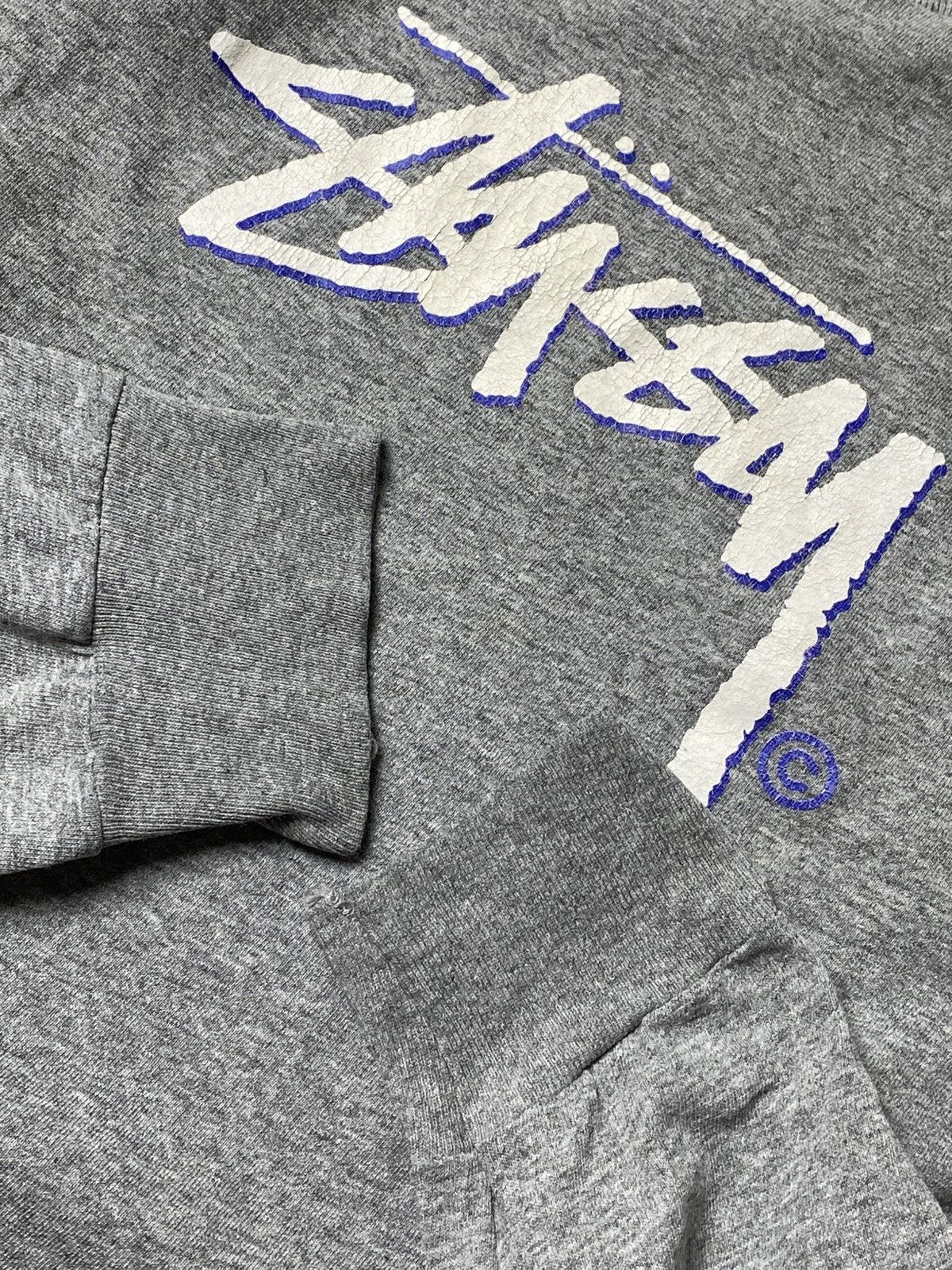 Stussy VINTAGE STUSSY STOCK LOGO LONG SLEEVE SHIRT Size US L / EU 52-54 / 3 - 3 Thumbnail