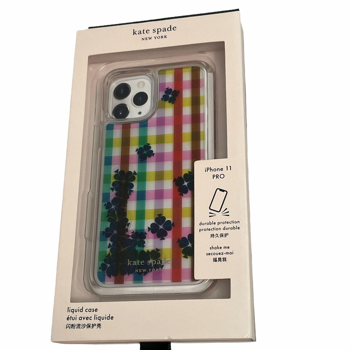 Kate Spade Kate Spade bella plaid liquid iphone 11 pro case Size ONE SIZE - 2 Thumbnail