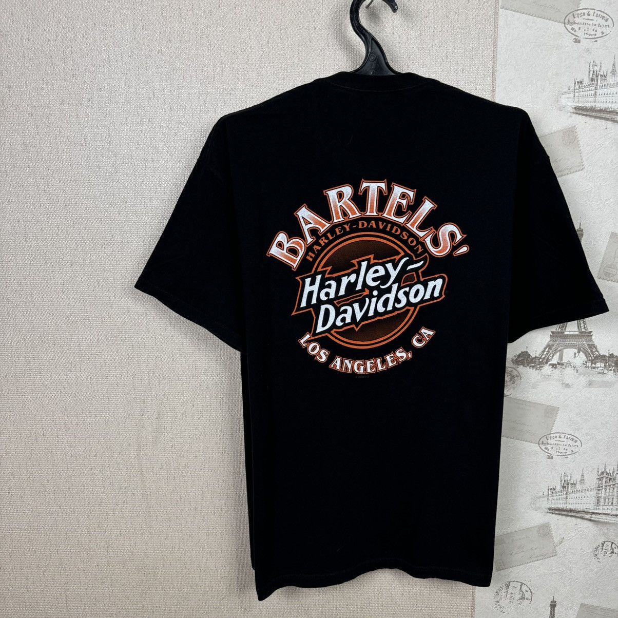 Other Vintage Harley Davidson T shirt Fire Wolf Los Angeles XL Size US XL / EU 56 / 4 - 16 Thumbnail