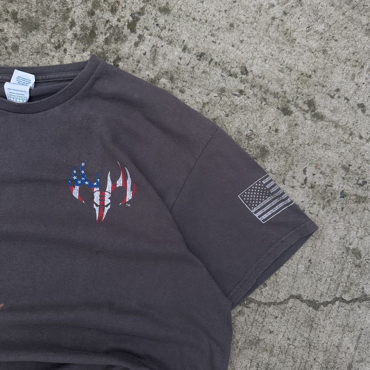 Vision Streetwear VTG Proud American T-shirts Big Logo Land Fo The Free Y2K Size US L / EU 52-54 / 3 - 8 Thumbnail