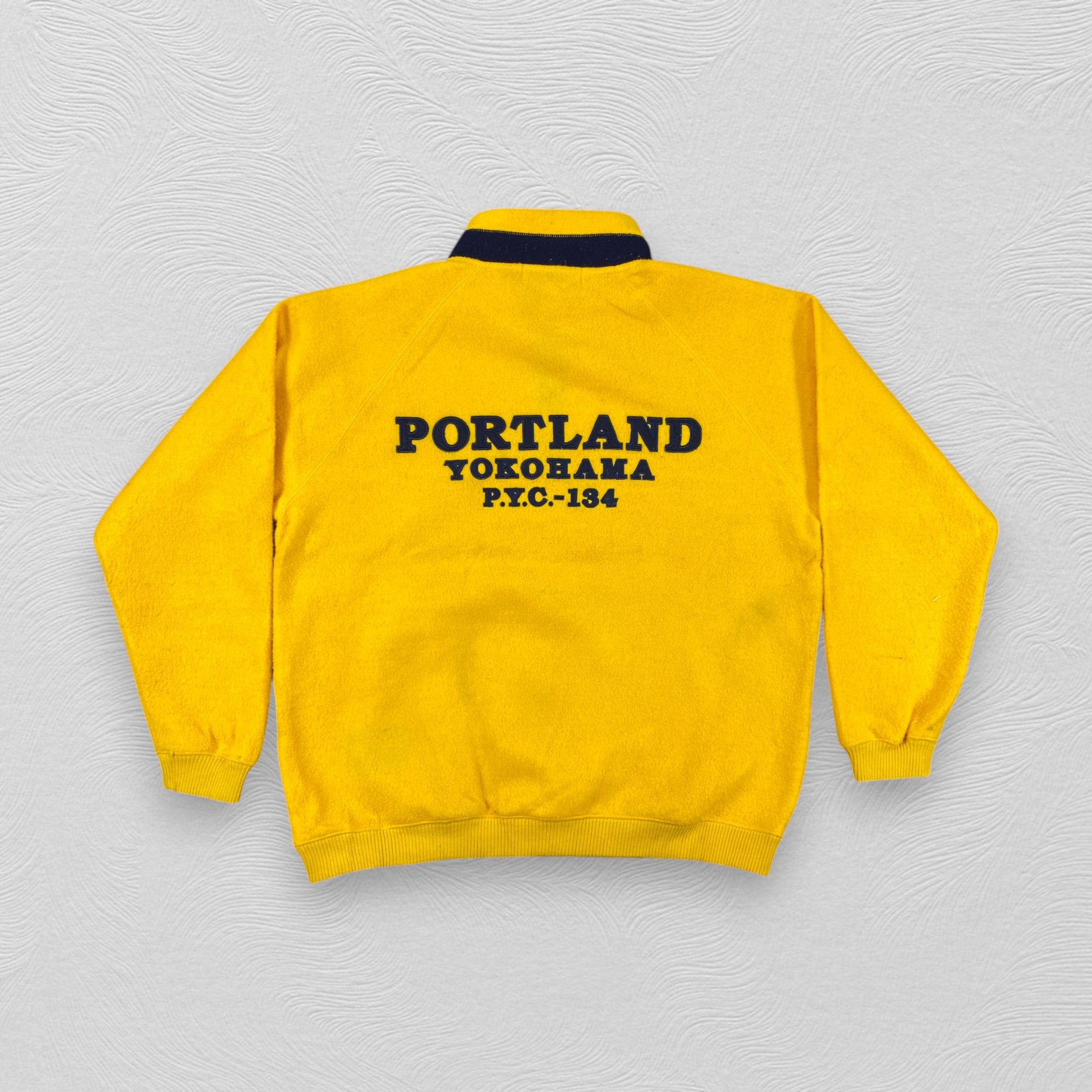 Japanese Brand Vintage Japanese Brand Half Zipper Sweatshirt -J294 Size US L / EU 52-54 / 3 - 1 Thumbnail