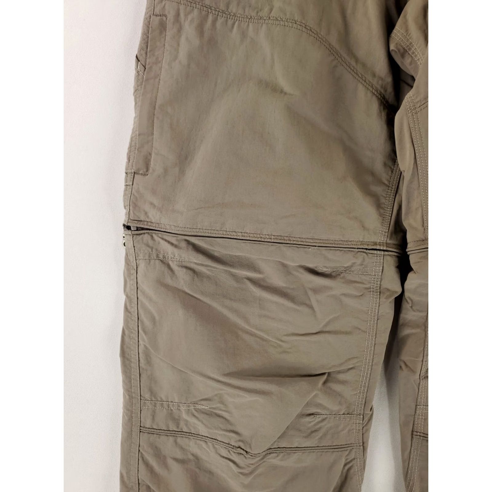 Olive Kuhl Pants Liberator Convertible Stealth Olive Brown Mens 36x30 Pants Regular Men Brown 30 Inseam Casual Convertible Mens Brown 36 30 Size US 36 / EU 52 - 2 Thumbnail