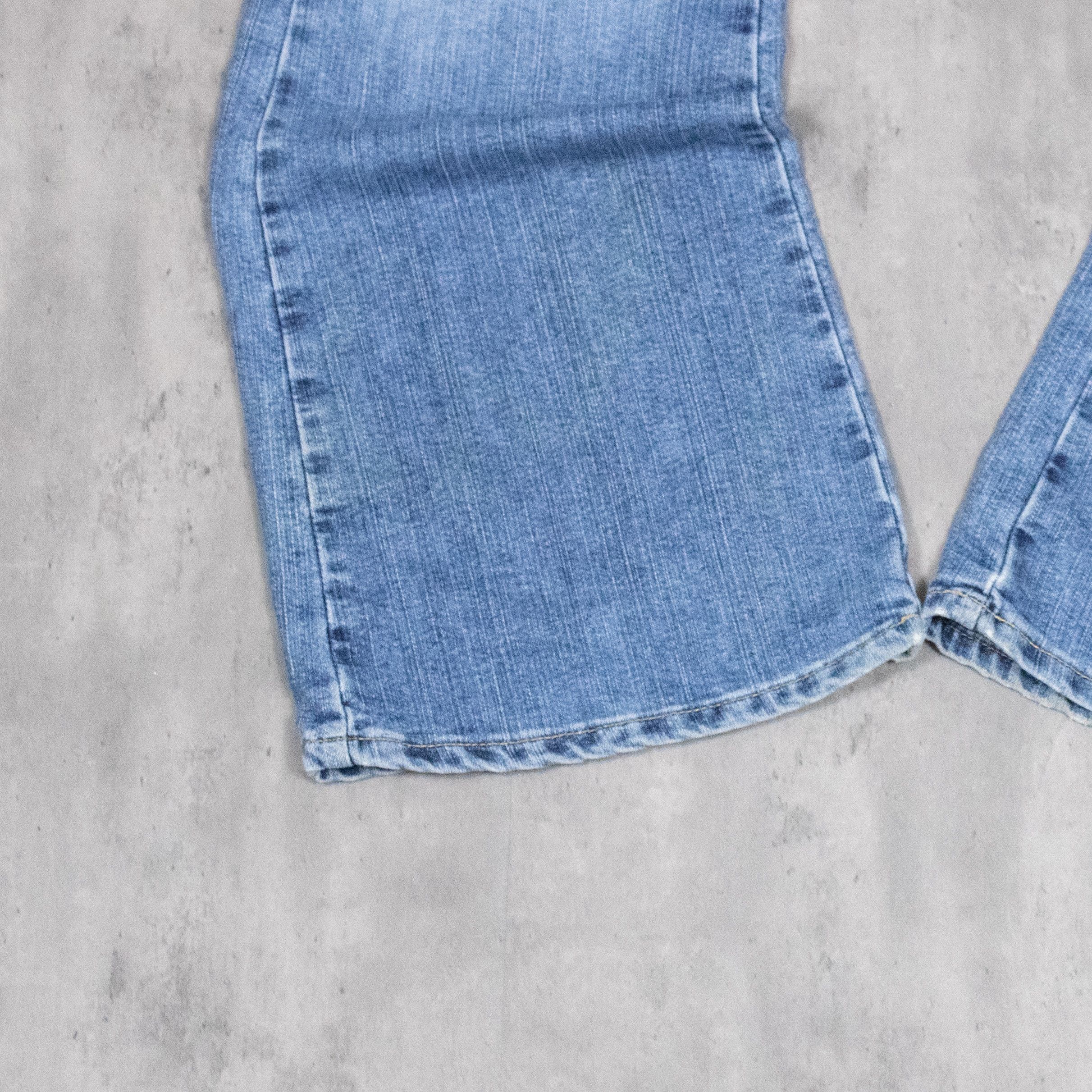 Japanese Brand Y2K 2000's Midwash Baggy Relax Fit Wide JNCO Denim Pant's Size US 34 / EU 50 - 6 Thumbnail