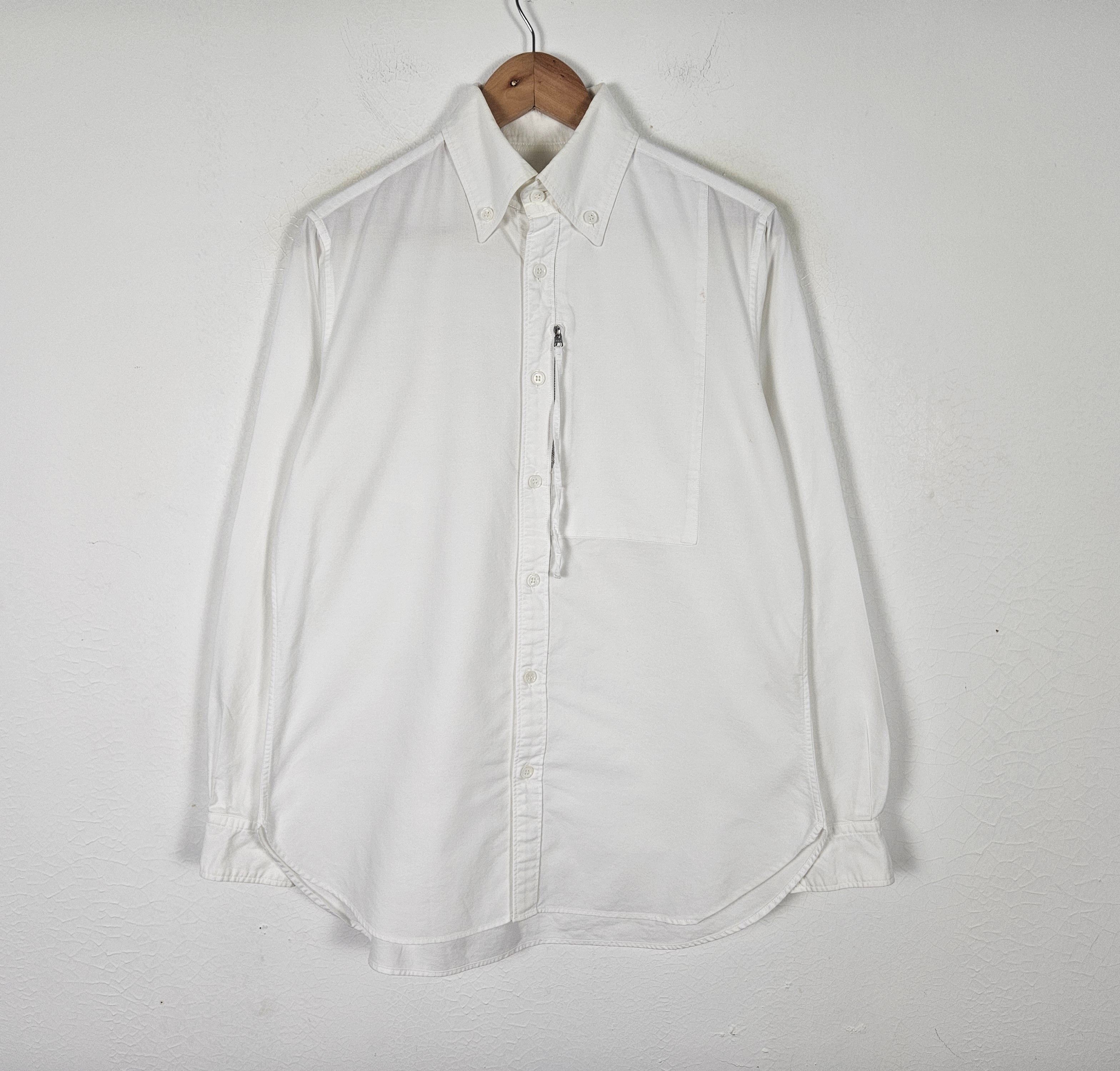 Yohji Yamamoto Yohji Yamamoto Pour Homme Long Buttons Up Men Over Shirt Size US M / EU 48-50 / 2 - 2 Thumbnail