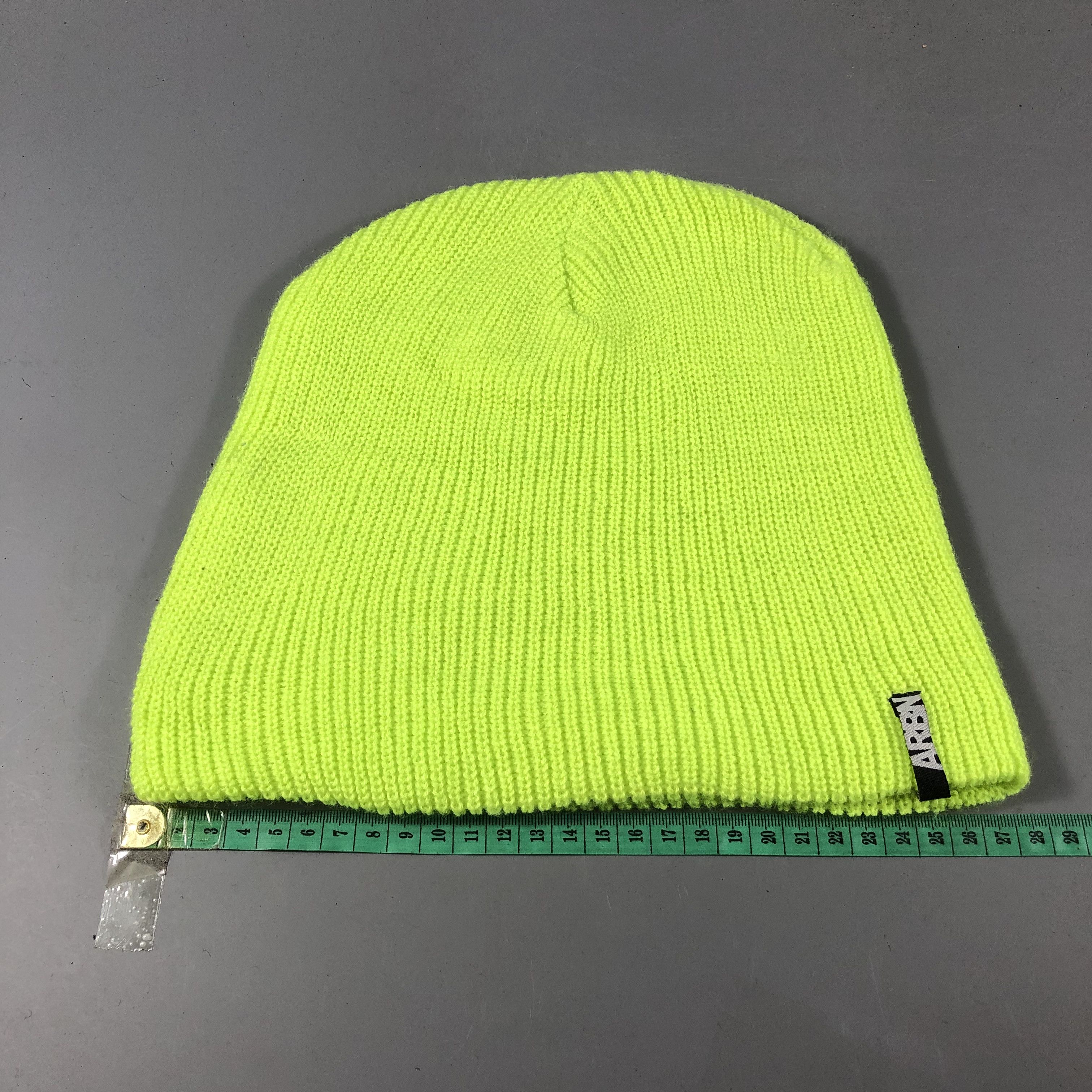 Japanese Brand ARBN Bright Colored Beanie Snowcap Snow Hat B840 Size ONE SIZE - 3 Thumbnail