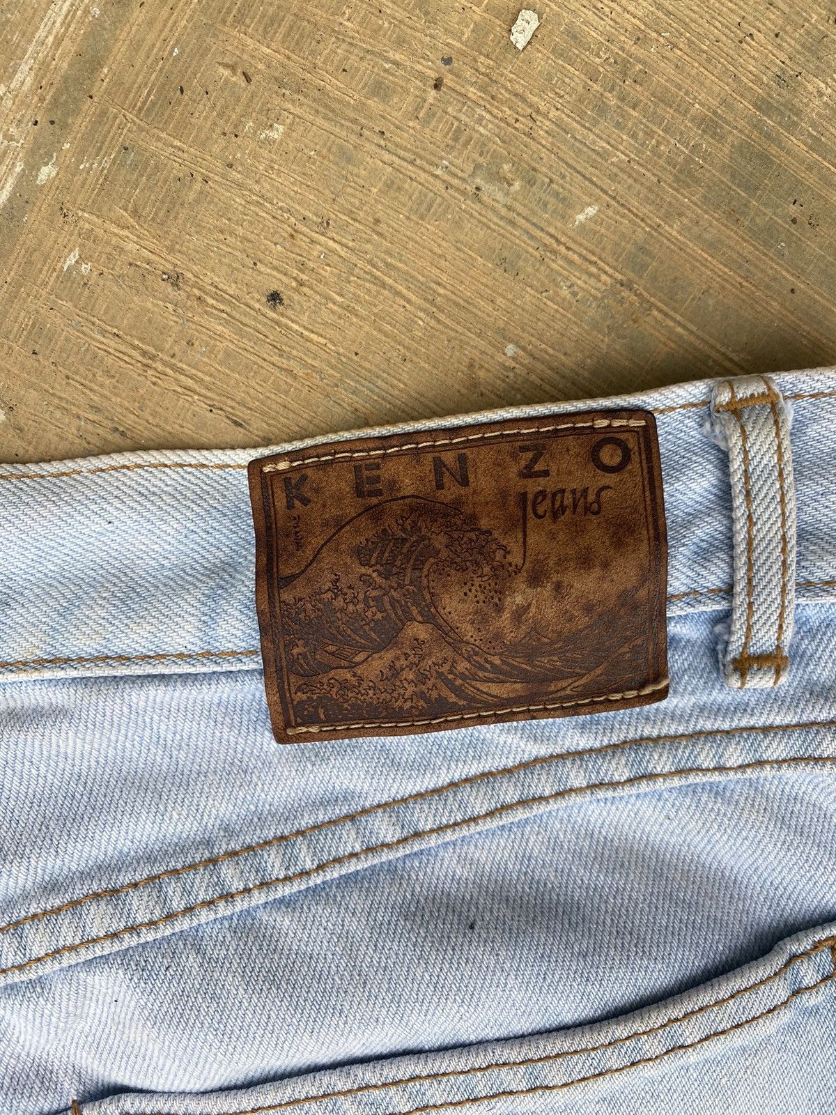 Kenzo Distressed Kenzo baggy jeans Size US 30 / EU 46 - 11 Thumbnail