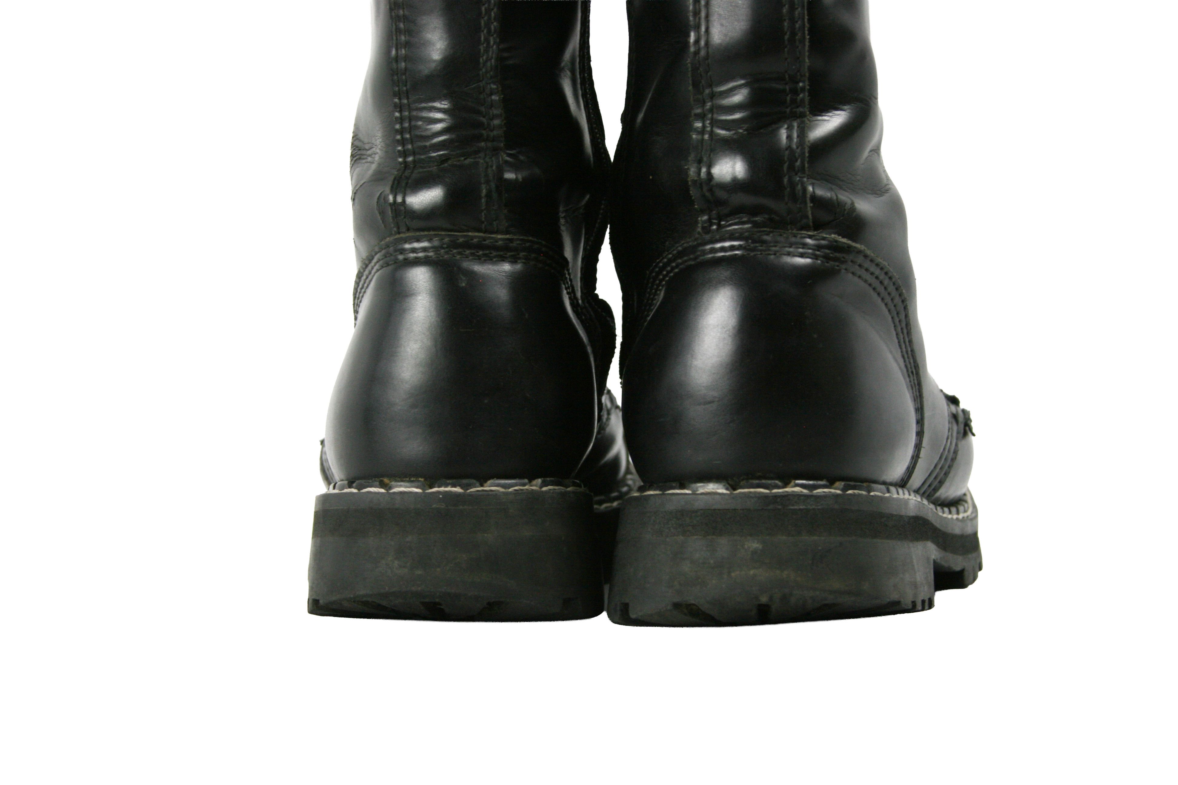 Other Steel 00S Buldozer Metal Rock Y2K High Punk Boots Vintage Size US 9 / IT 39 - 18 Thumbnail
