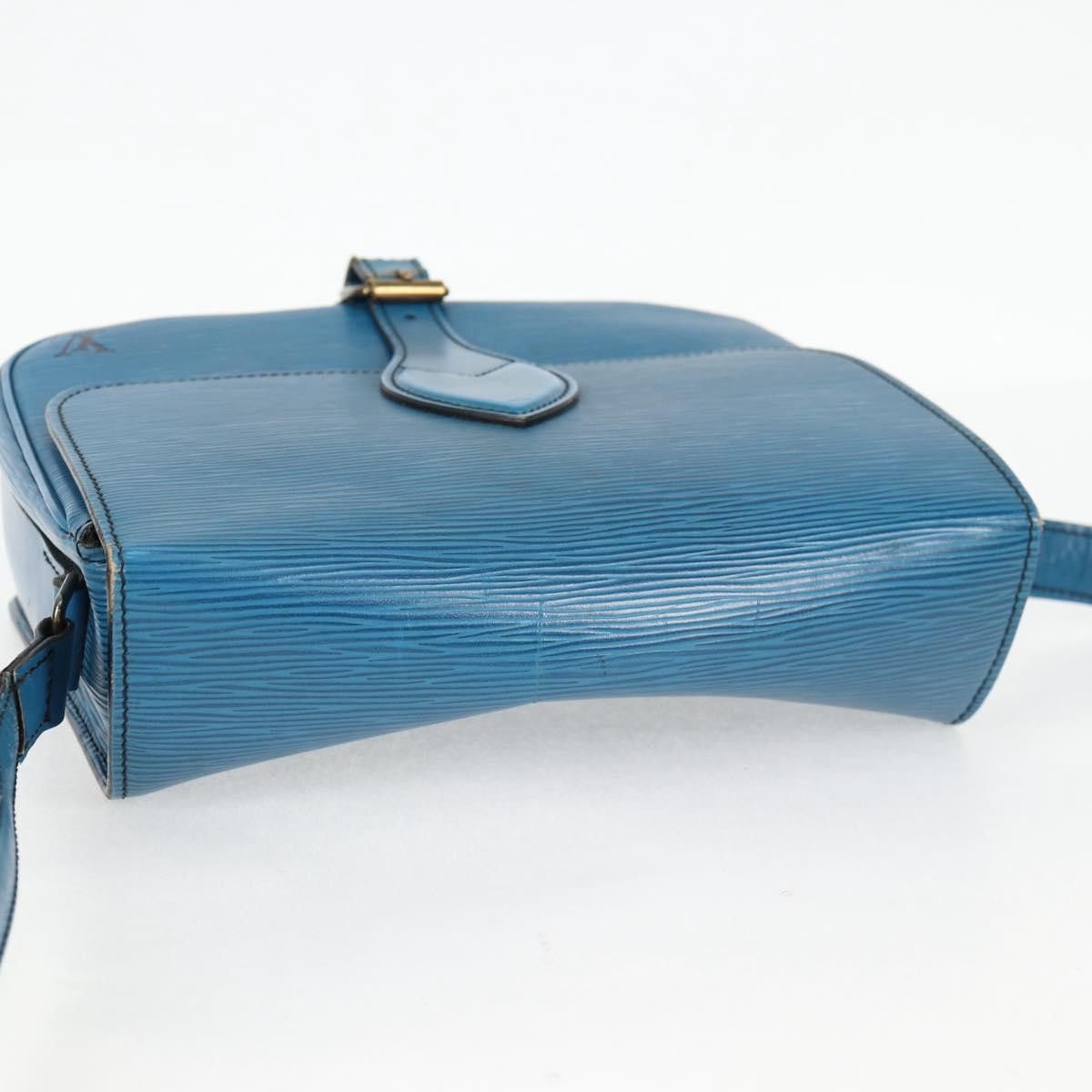 Louis Vuitton LOUIS VUITTON Epi Cartouchiere MM Shoulder Bag Blue M52245 Size ONE SIZE - 6 Thumbnail