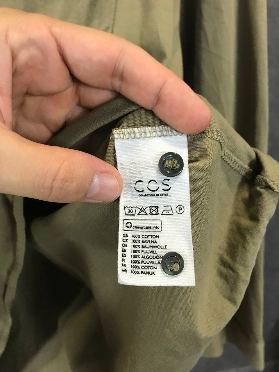 Cos × Designer Cos designer shirt Size US S / EU 44-46 / 1 - 5 Thumbnail