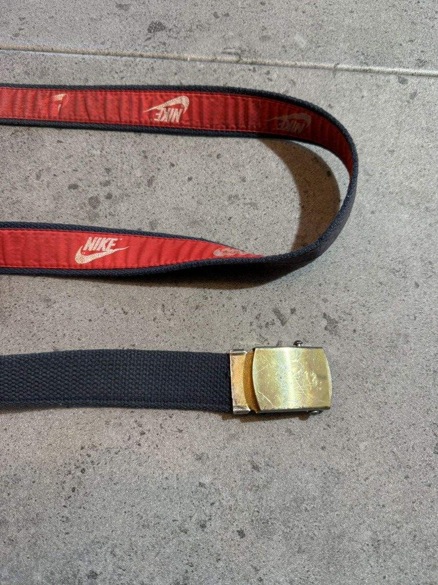 Nike × Vintage vintage 90s Nike made in USA belt pinterest vibe mini logo Size ONE SIZE - 4 Thumbnail