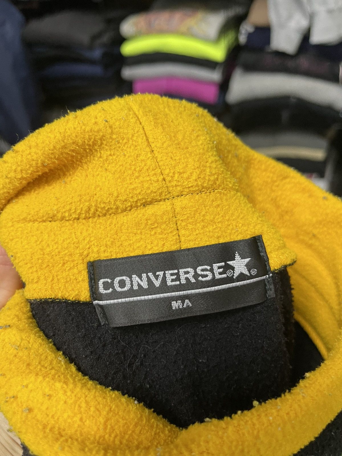Converse Vintage Converse Fleece Sweater Size US L / EU 52-54 / 3 - 10 Thumbnail