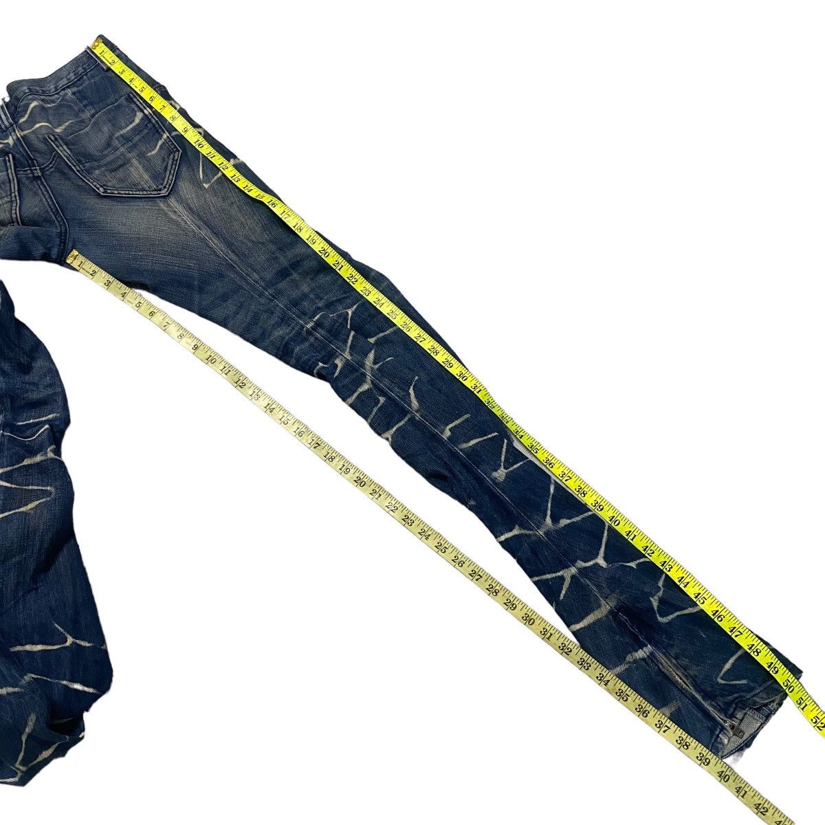 BUFFALO BOBS BUFFALO BOBS Stacked Long Leg Denim Jeans Size US 31 - 20 Thumbnail