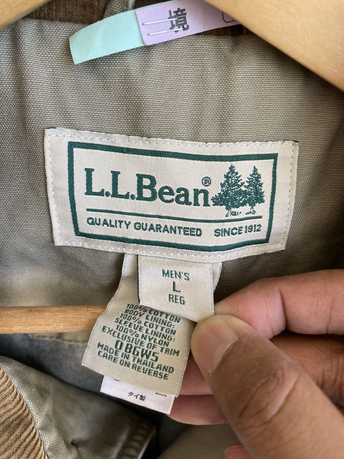 L.L. Bean Vintage 90s L.L Bean Shirt Jacket - oversizes 25” x 33” Size US L / EU 52-54 / 3 - 9 Thumbnail