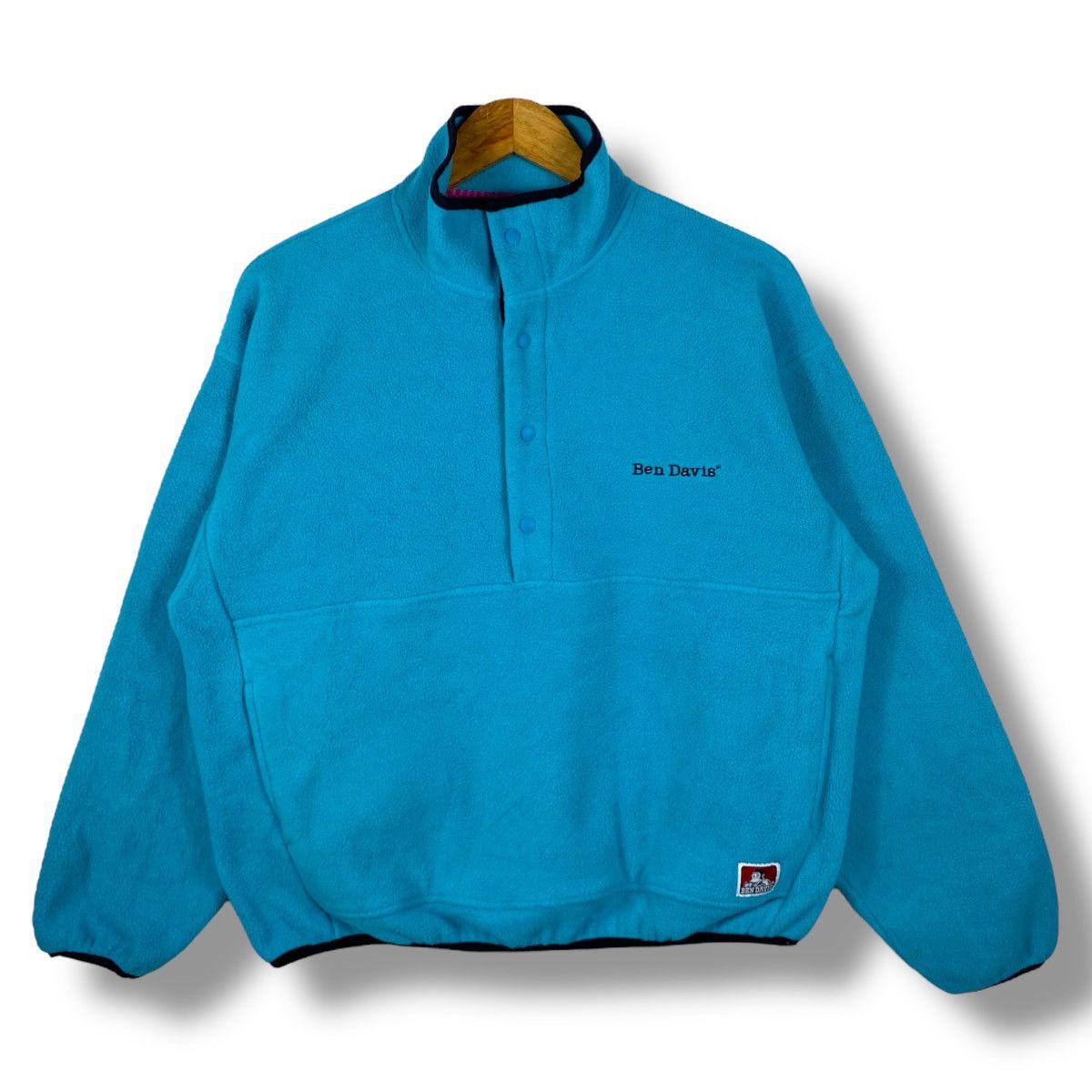 Ben Davis BEN DAVIS Heavy Fleece Pullover Sweatshirt Jacket Medium Size US M / EU 48-50 / 2 - 1 Thumbnail