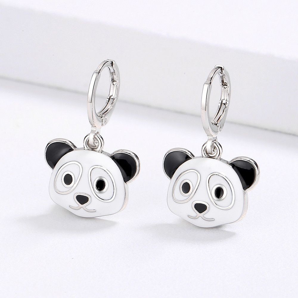 Vintage Cutie Panda Earring Earring Size ONE SIZE - 3 Thumbnail