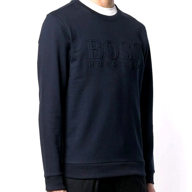 Hugo Boss Hugo Boss Sweater in Navy Blue | Size L Size US L / EU 52-54 / 3 - 4 Thumbnail