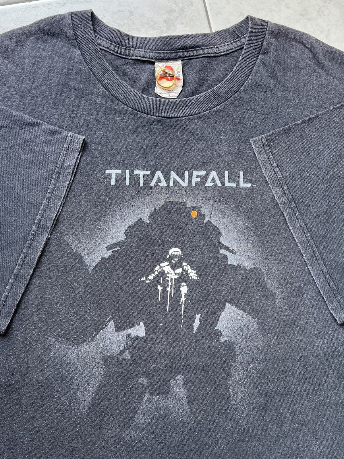 Faded Vintage Titan Fall Video Game