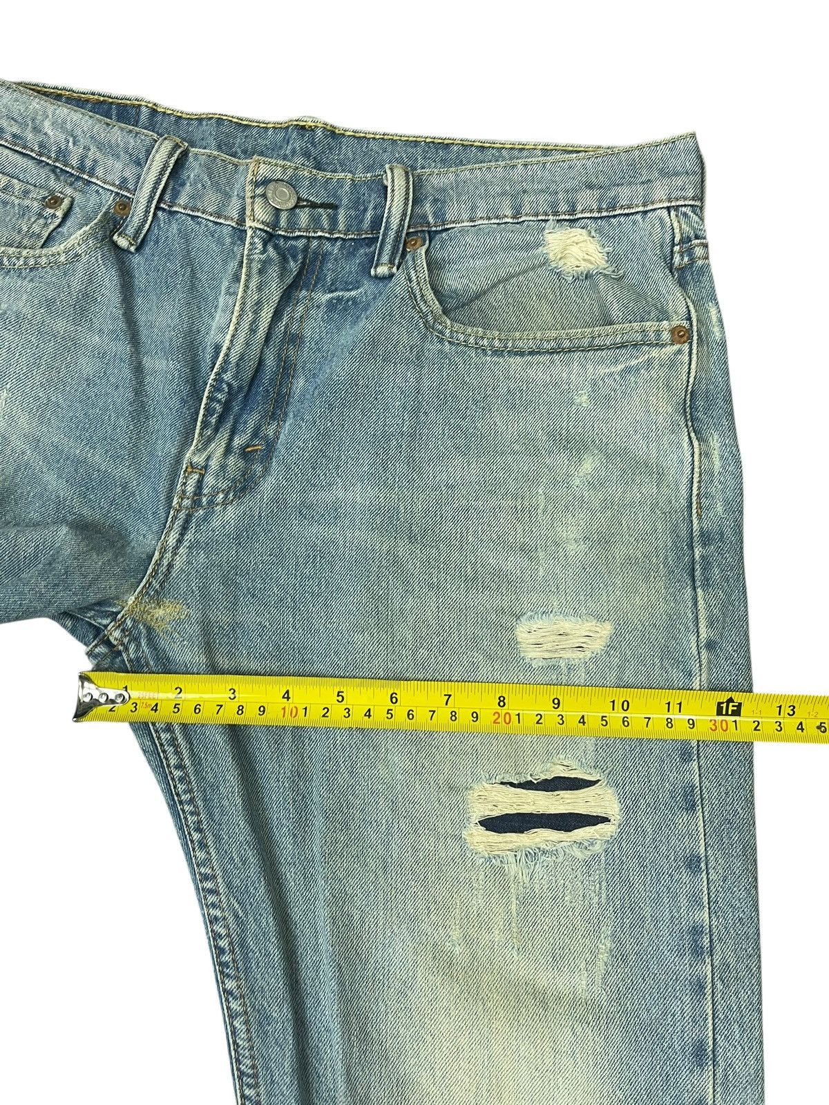 Levi's Vintage Levi’s 502 Distressed Jeans Size US 33 - 14 Thumbnail