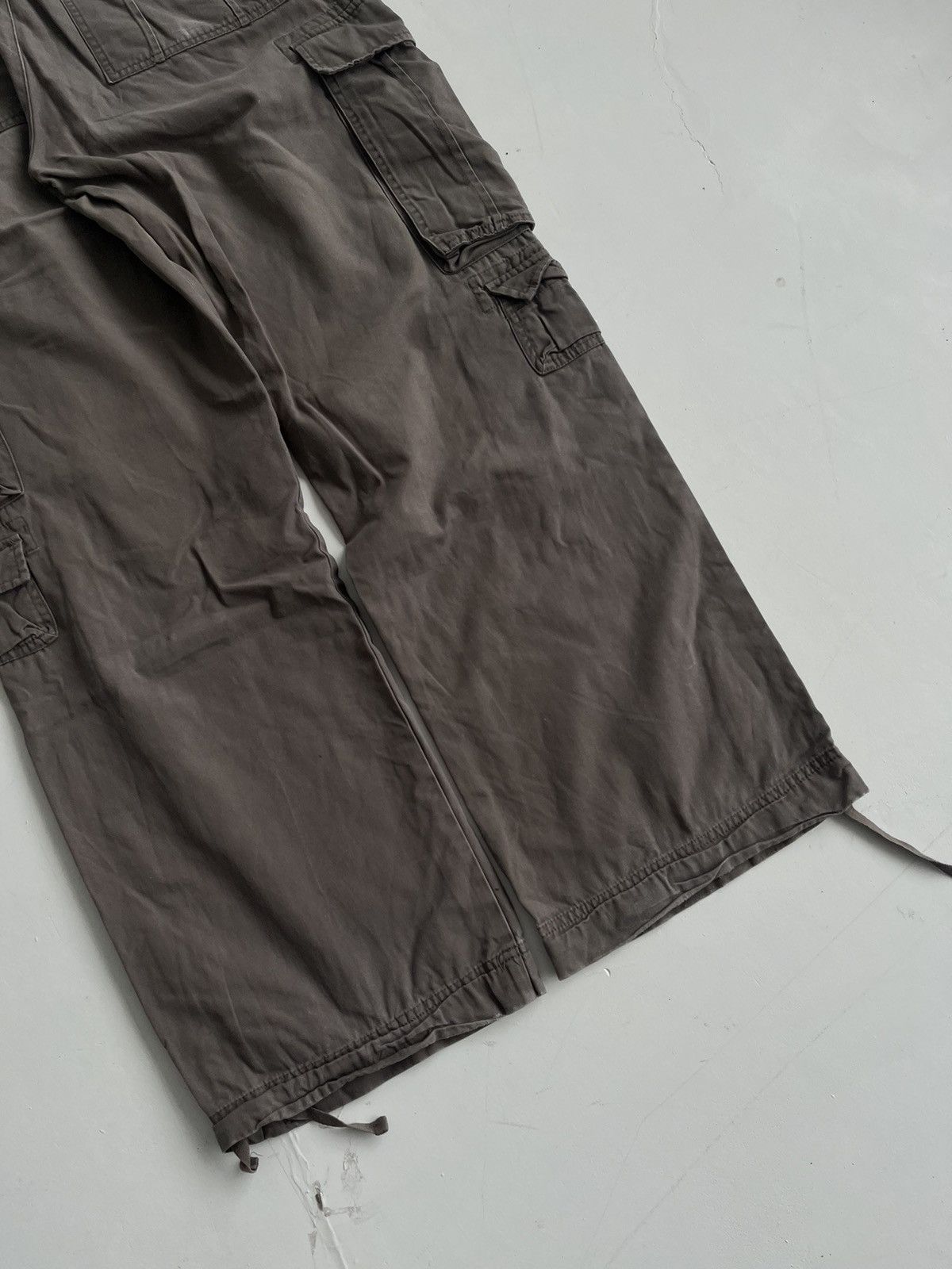 20471120 Vintage 90s lee Copper wide cargo pants Y2K multi pocket Size US 32 / EU 48 - 6 Thumbnail