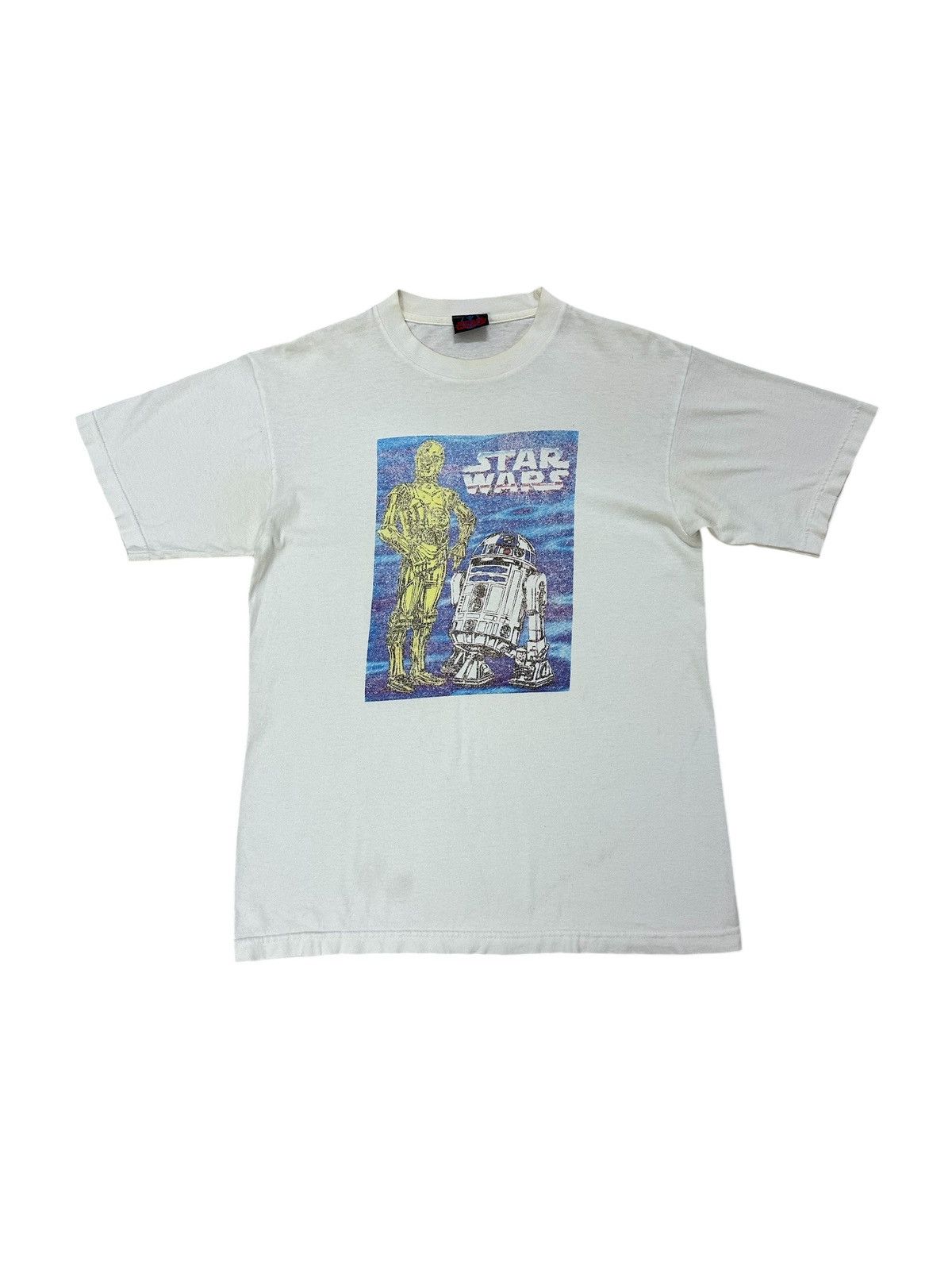 Star Wars × Vintage Rare Vintage 1997 Lucas Film Ltd. Star Wars C-3PO/R2-D2 Tee Size US M / EU 48-50 / 2 - 1 Thumbnail