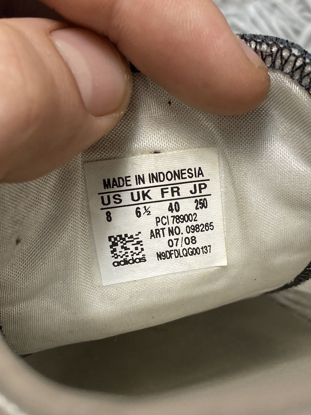 Adidas adidas Okapi Black Leather Sneakers Size 8 Japanese Brand Size US 8 / IT 38 - 11 Thumbnail