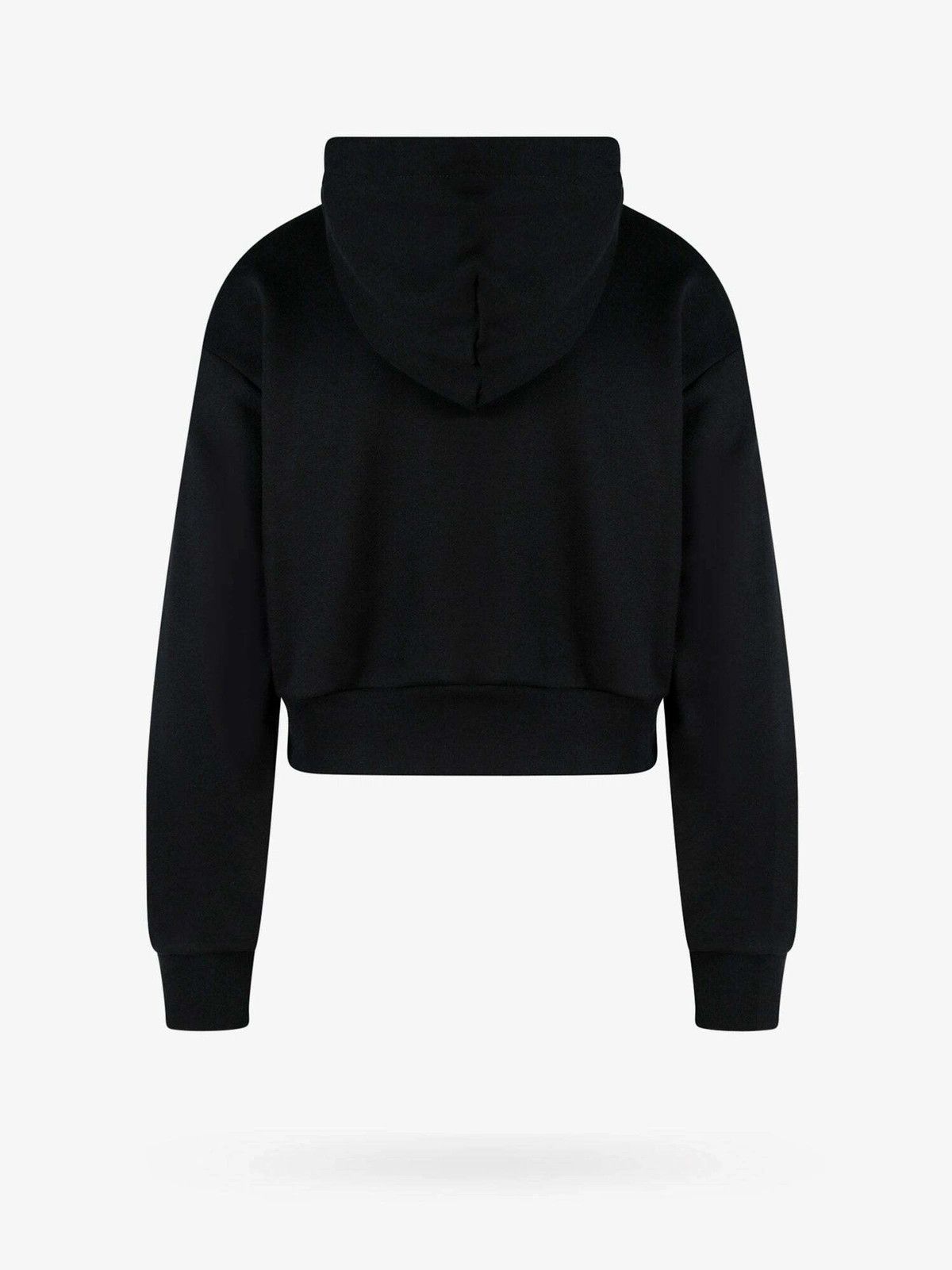 Versace o1y0226 Logo Hoodie in Black/White Size XS / US 0-2 / IT 36-38 - 2 Thumbnail