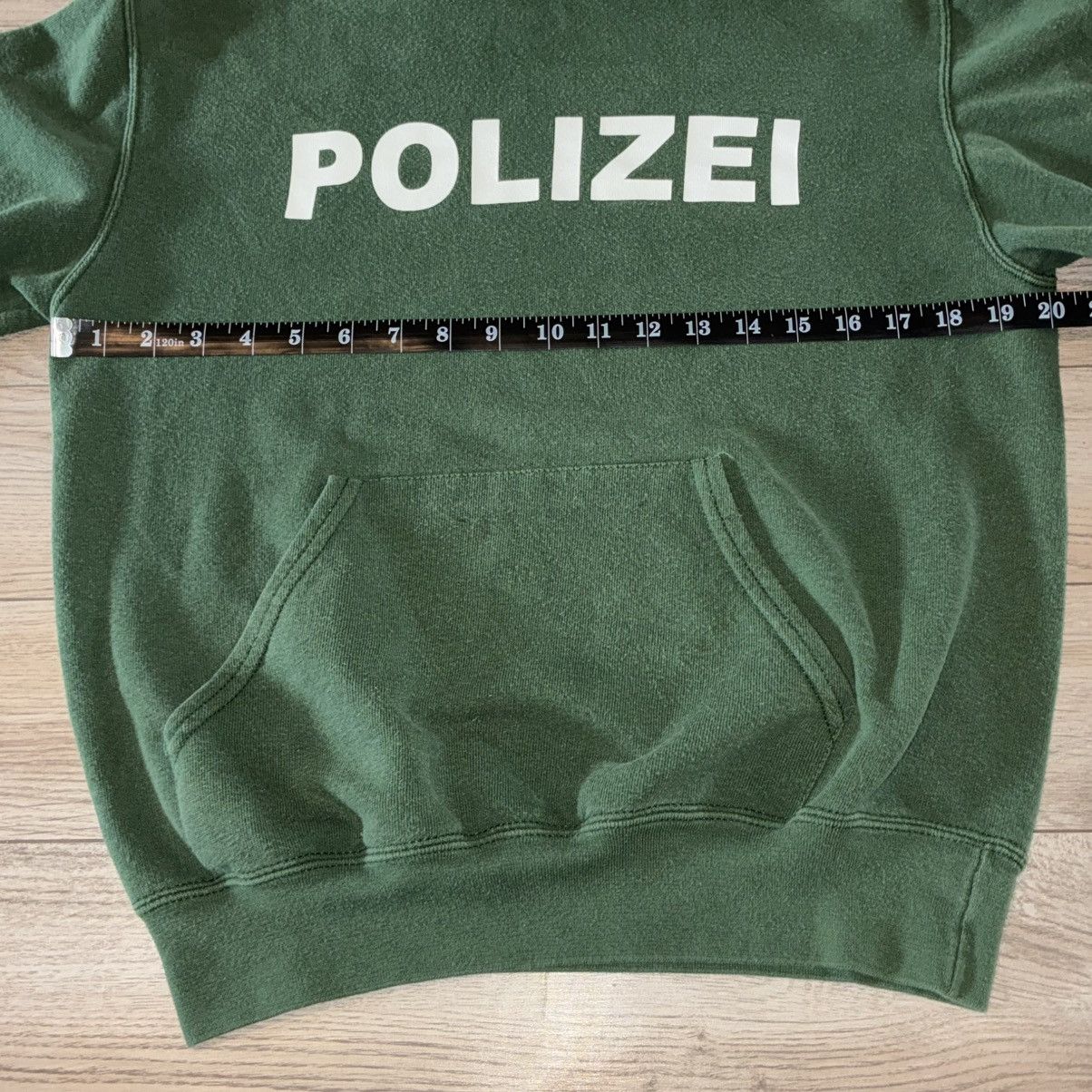 Other 90s Polizei green hoodie Size US M / EU 48-50 / 2 - 4 Thumbnail