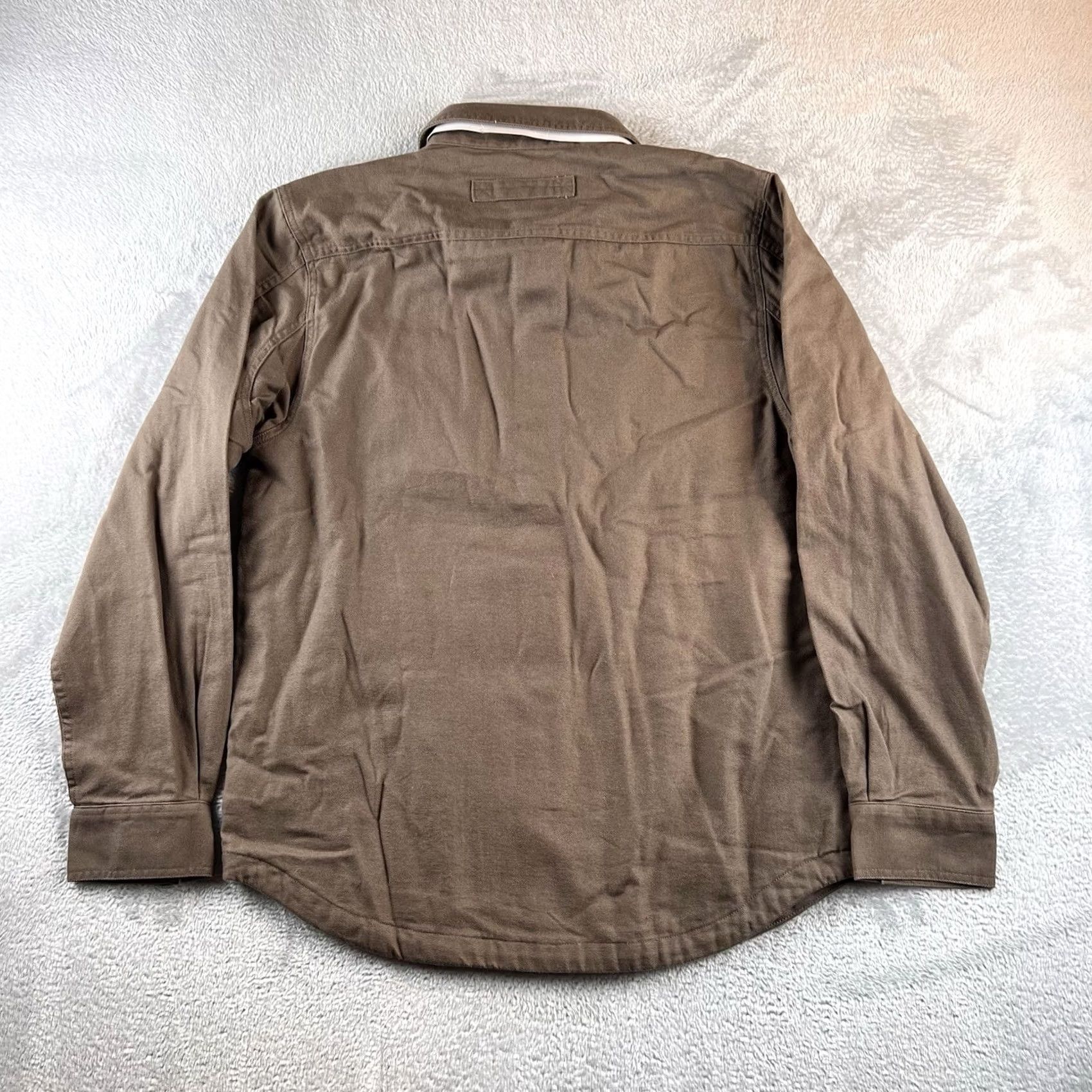 Vintage Duluth Chore Jacket Mens M Brown NWOT Fire Hose Limber Jac Shacket Outdoor Classic Winter Fall Spring Brown COTTON Jacket Mens M NWOT Size US M / EU 48-50 / 2 - 2 Thumbnail