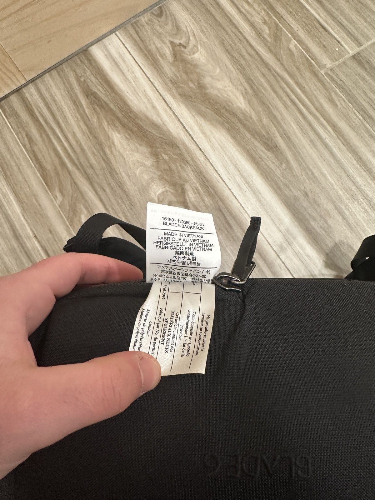 Arc'teryx Arcteryx Blade 6 Backpack (Black) Size ONE SIZE - 8 Thumbnail