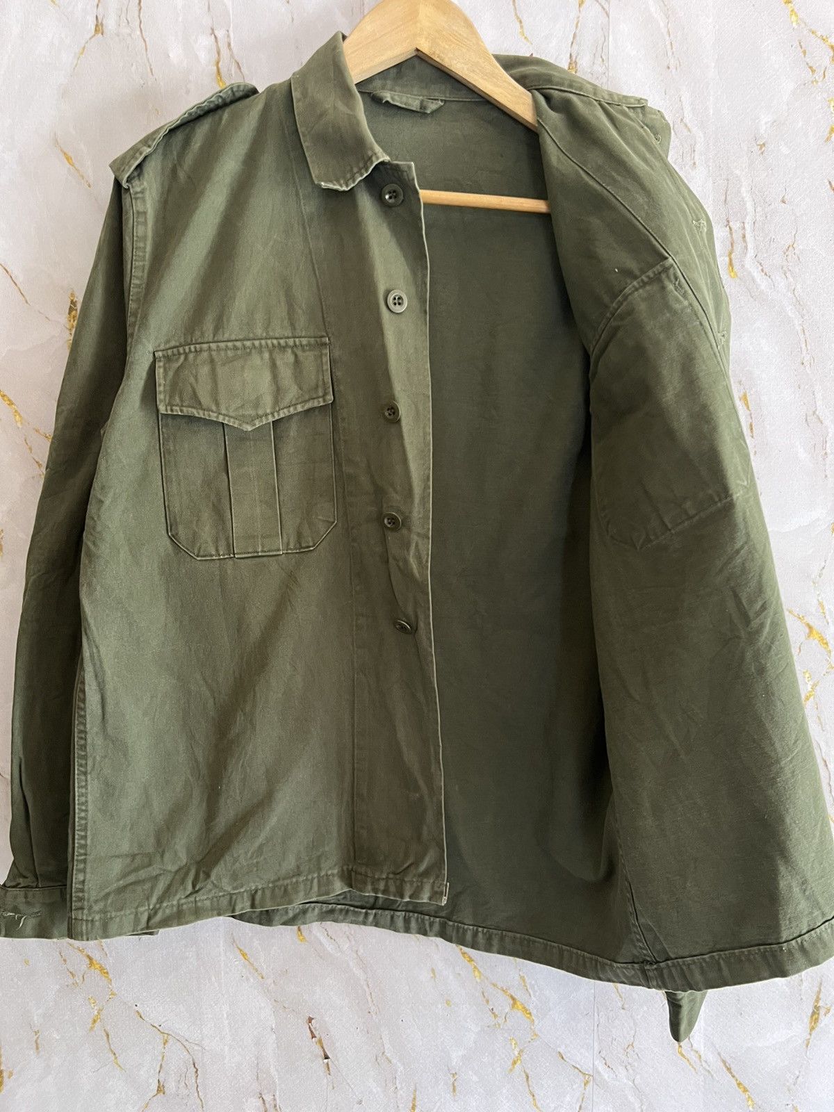Vintage Vintage 1982 Belgian Army Jacket – Begetex Military Surplus Size US M / EU 48-50 / 2 - 3 Thumbnail