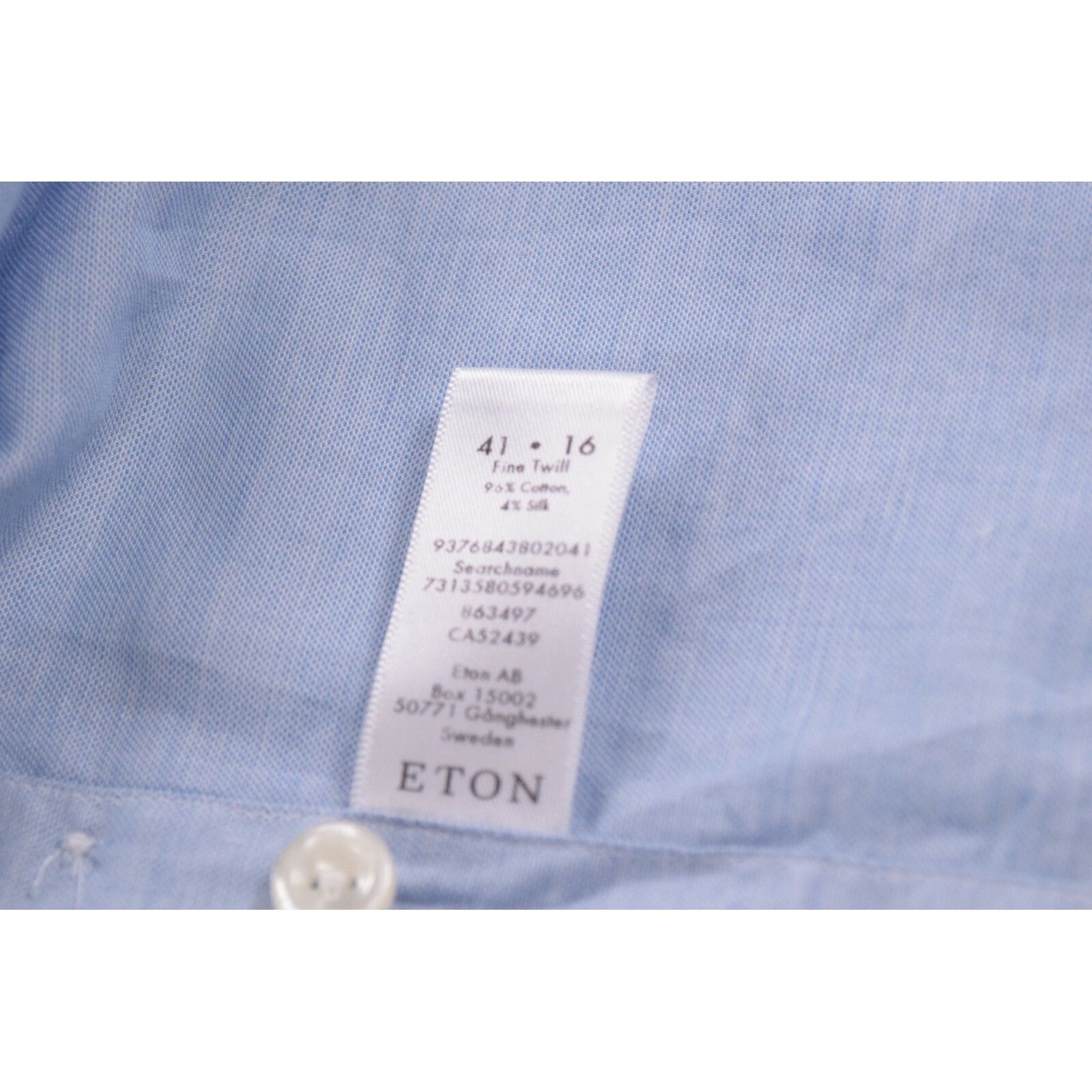 Eton Eton New with tags Shirt Size L US In Blue Size US L / EU 52-54 / 3 - 8 Thumbnail