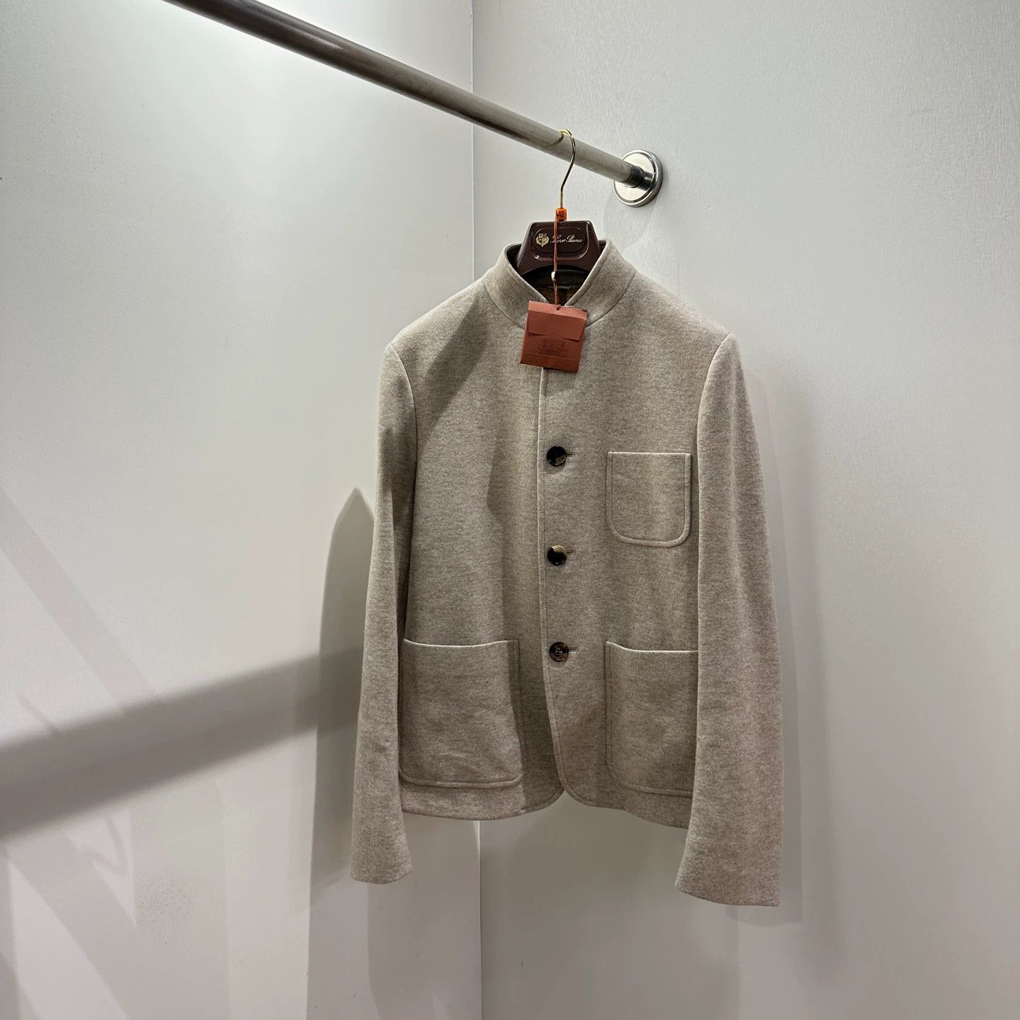 Loro Piana Loro Piana 25SS Stand Collar Cashmere Jacket 42 Unused Size US XS / EU 42 / 0 - 1 Thumbnail