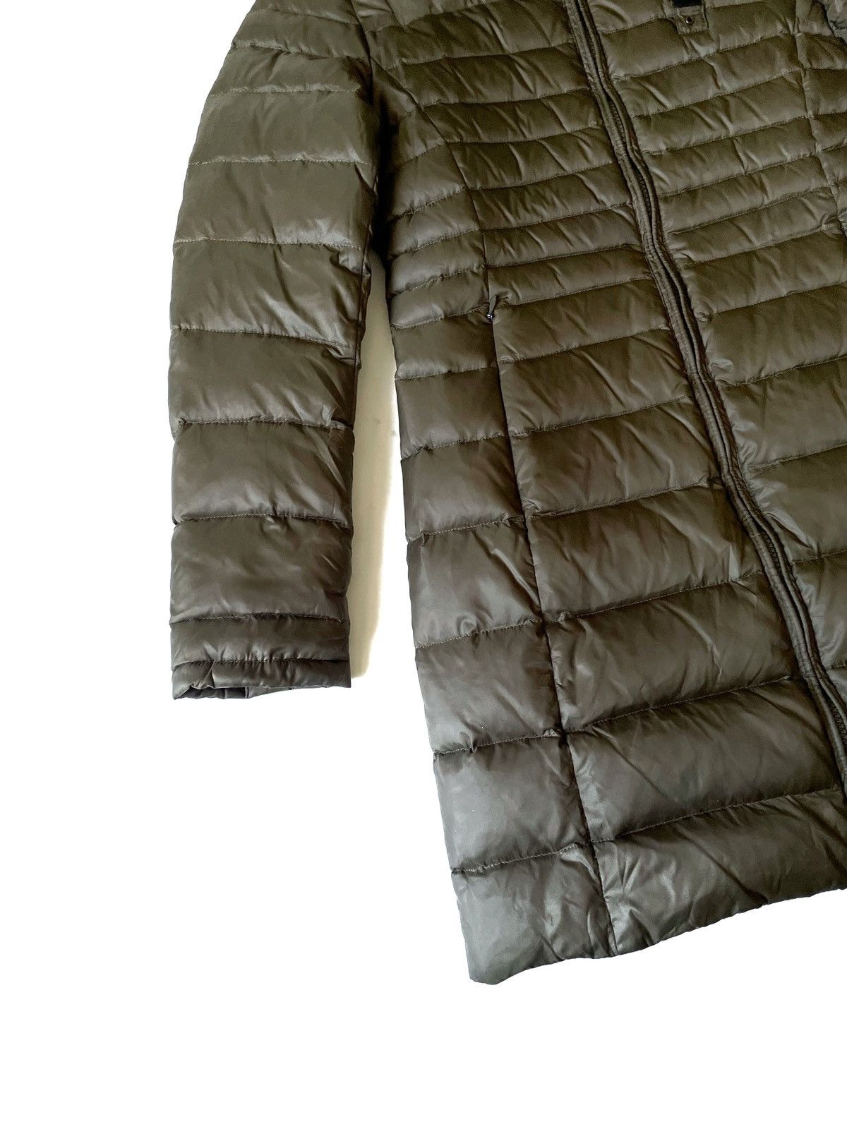 Other Women's Elongated Down Jacket Blauer USA Size XS Olive Color Size XS / US 0-2 / IT 36-38 - 3 Thumbnail