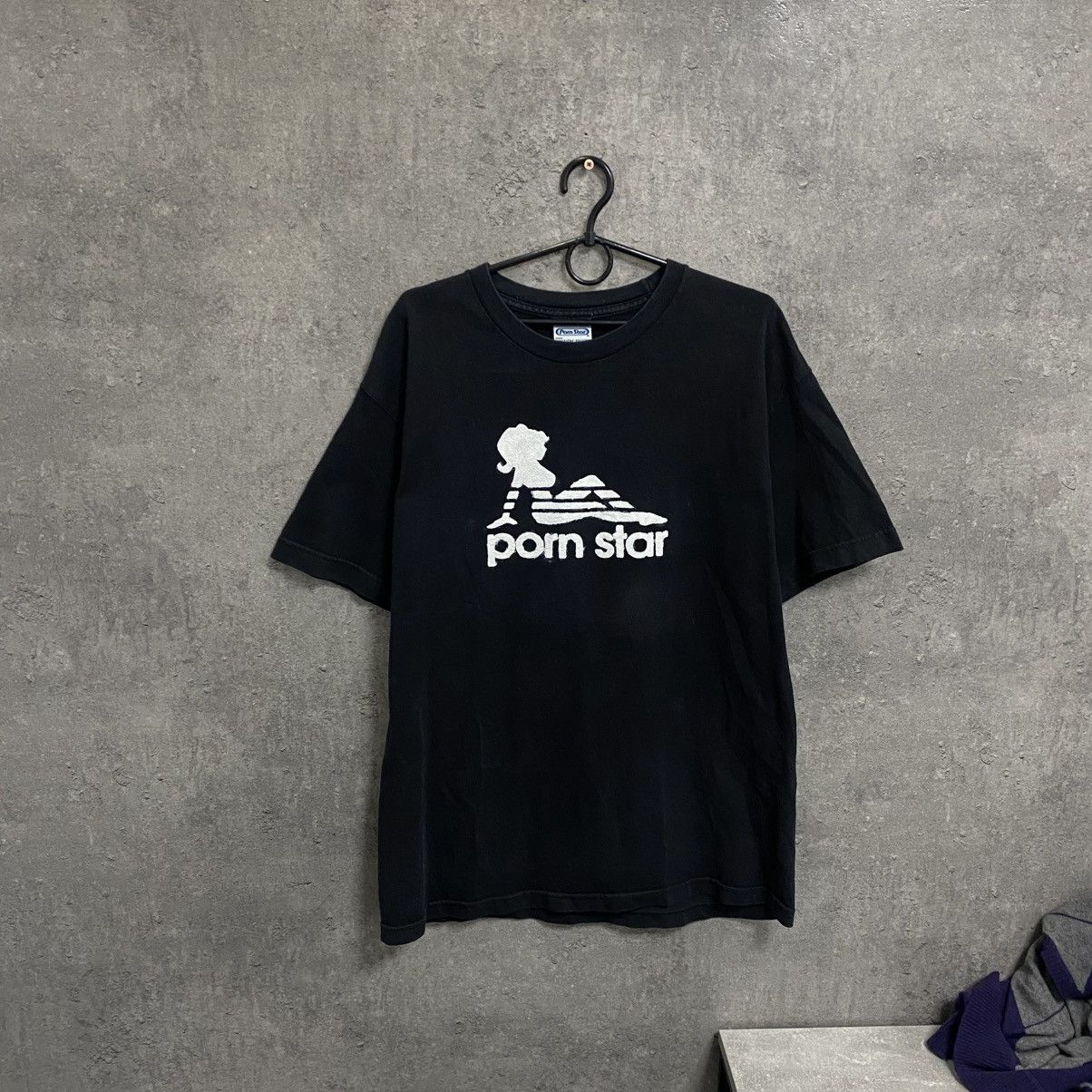 Vintage Porn Star T-Shirt Big Logo